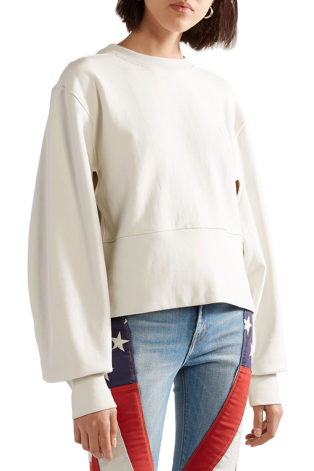 TRE BY NATALIE RATABESI French cotton-terry sweatshirt