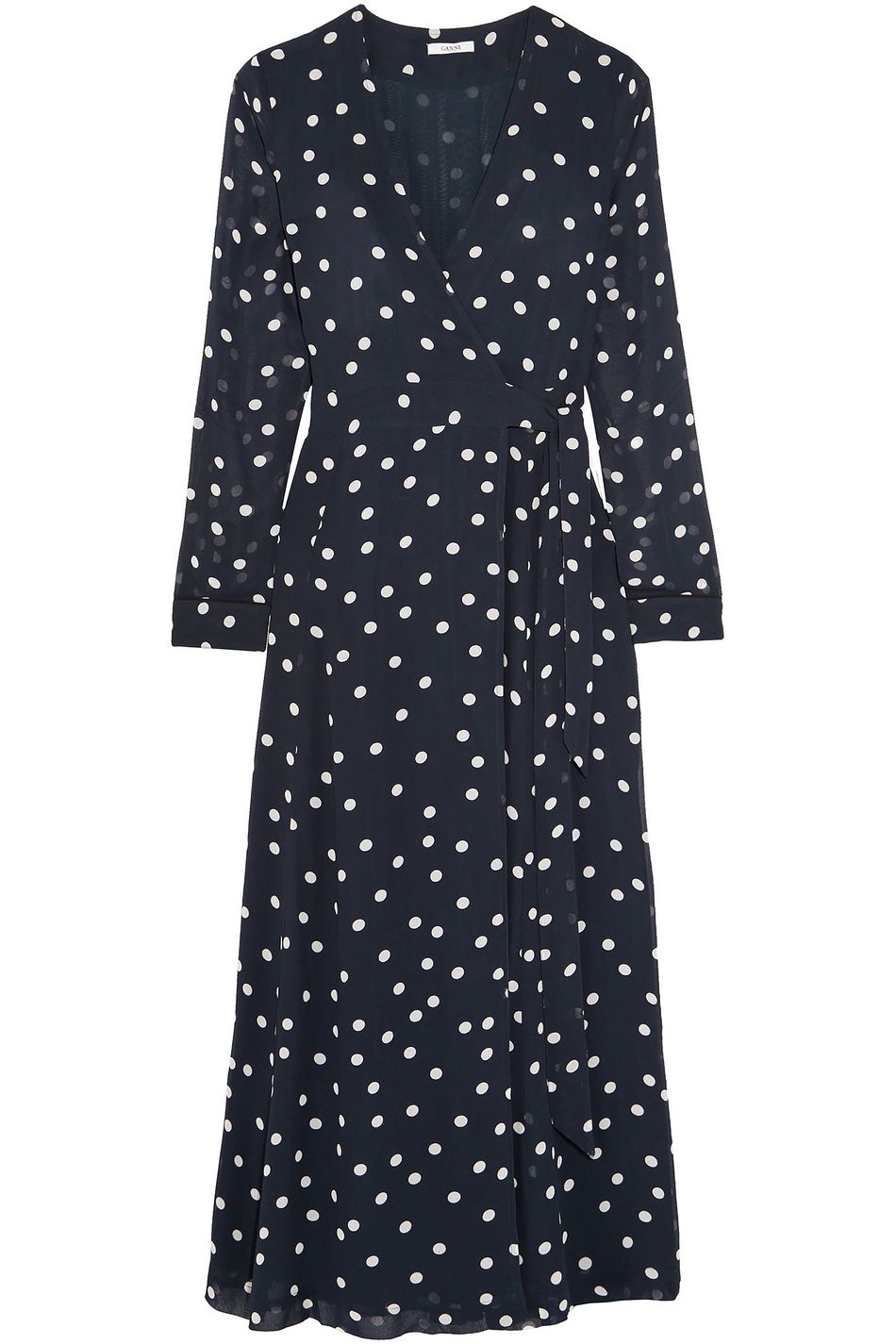 ganni barra dress