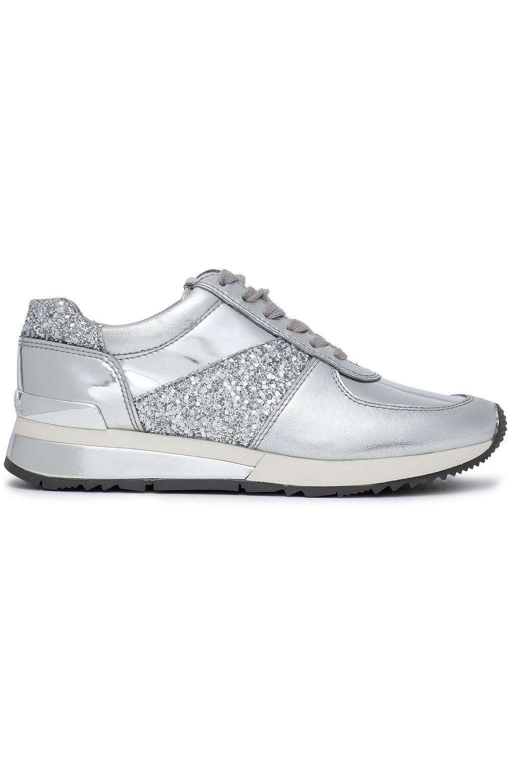 michael kors sneakers silver