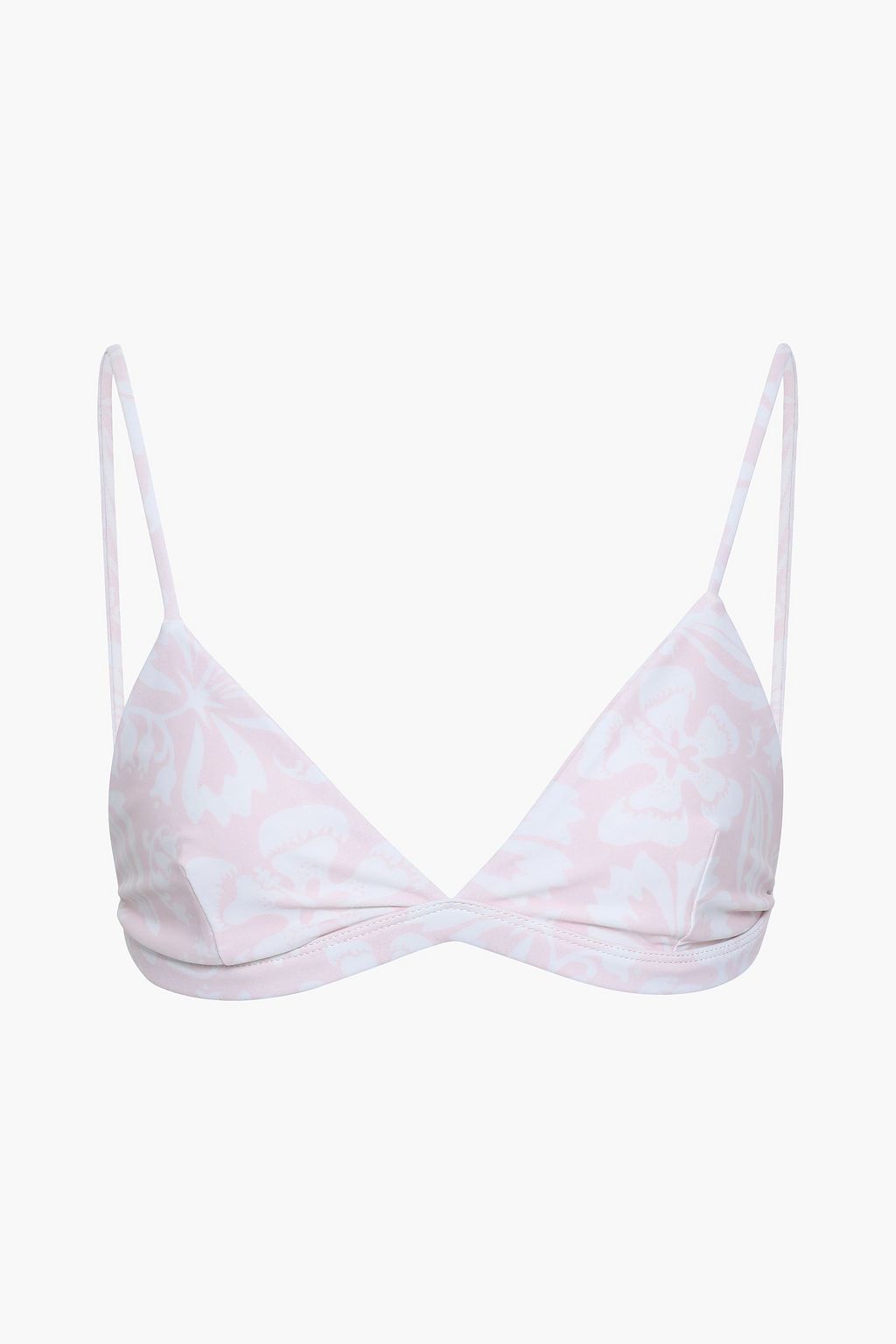 pastel pink bikini top