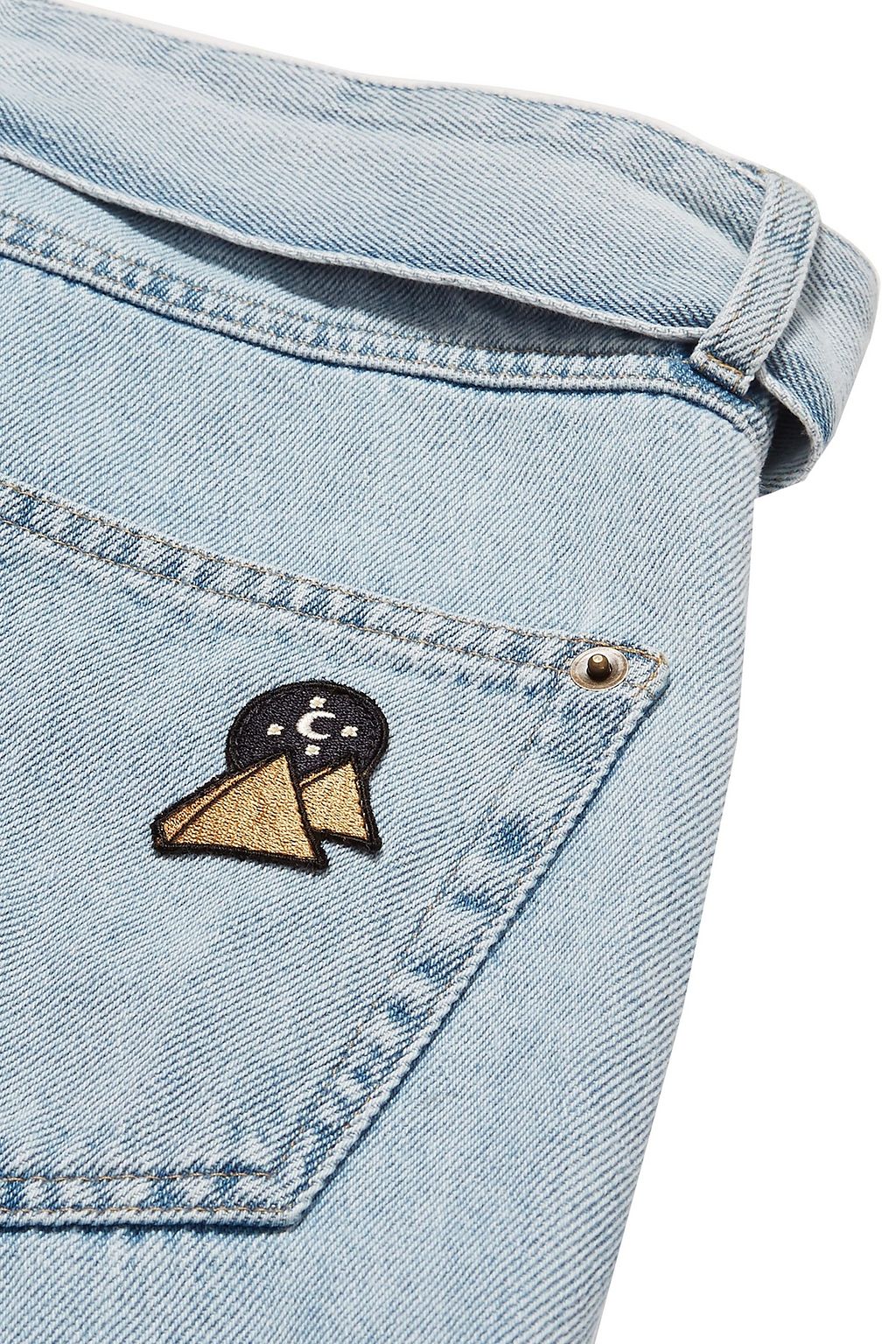 nanushka pyramid jeans