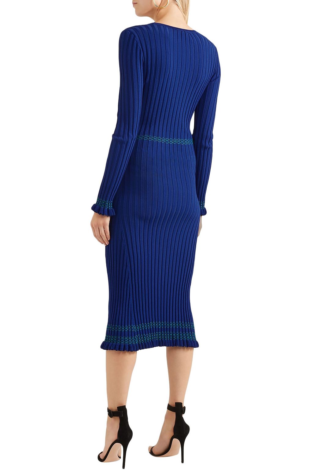 ALTUZARRA Isolde ribbed-knit midi dress