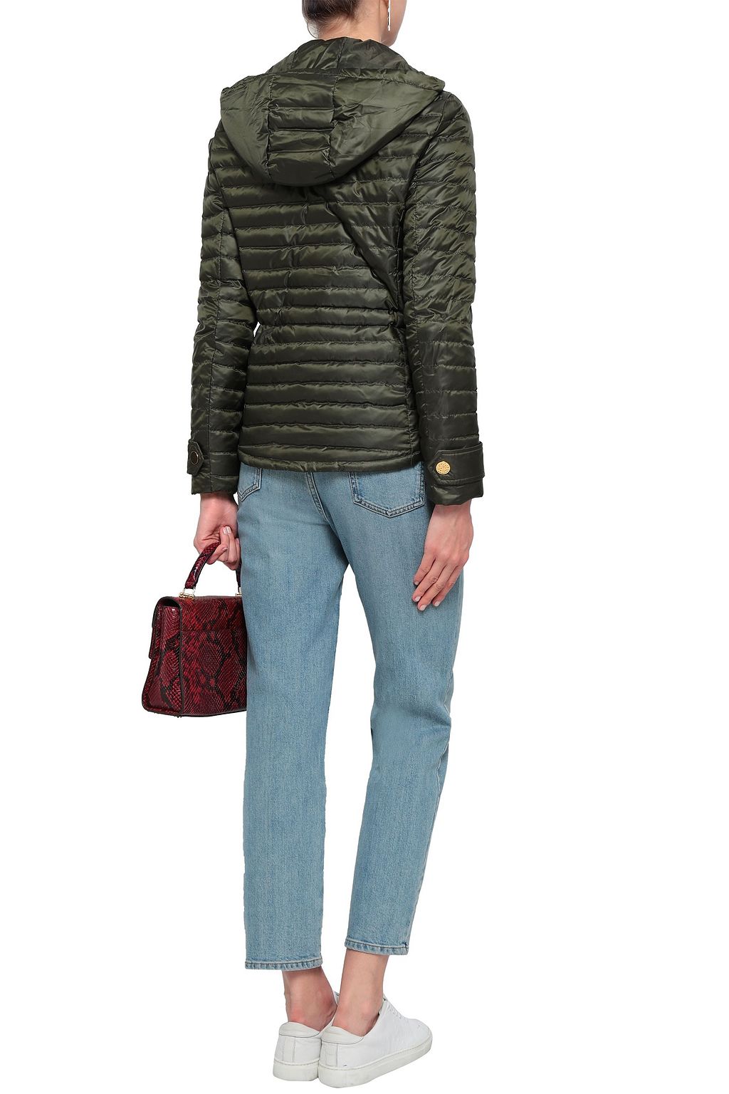 MICHAEL MICHAEL KORS Quilted shell hooded jacket
