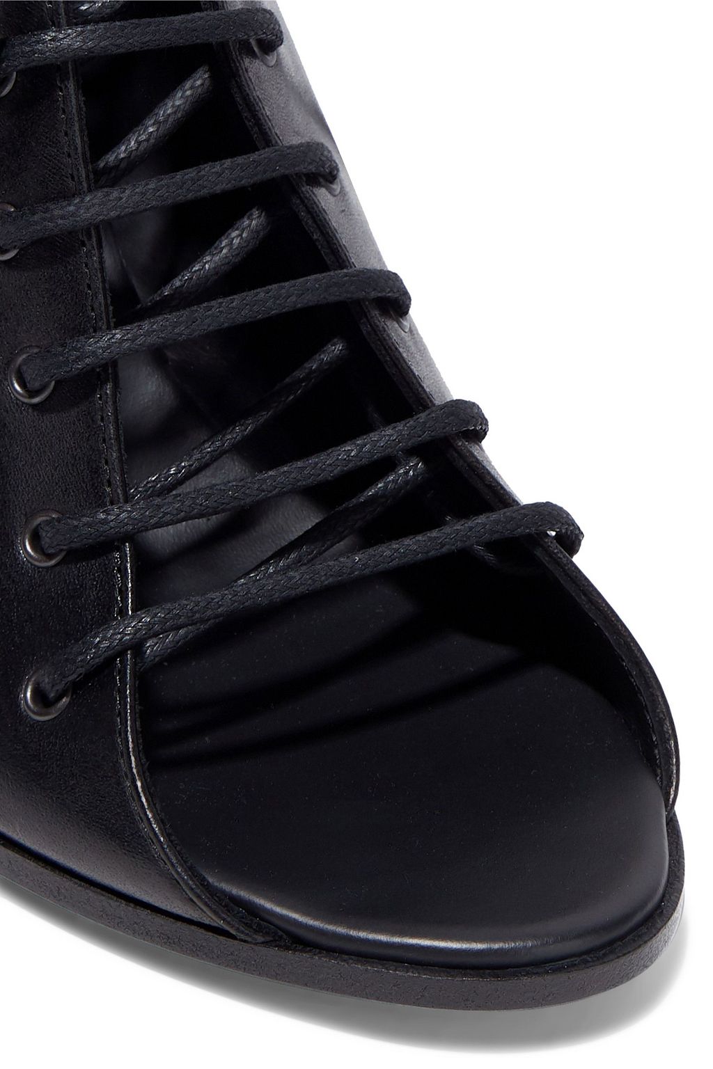 ANN DEMEULEMEESTER Lace-up leather sandals