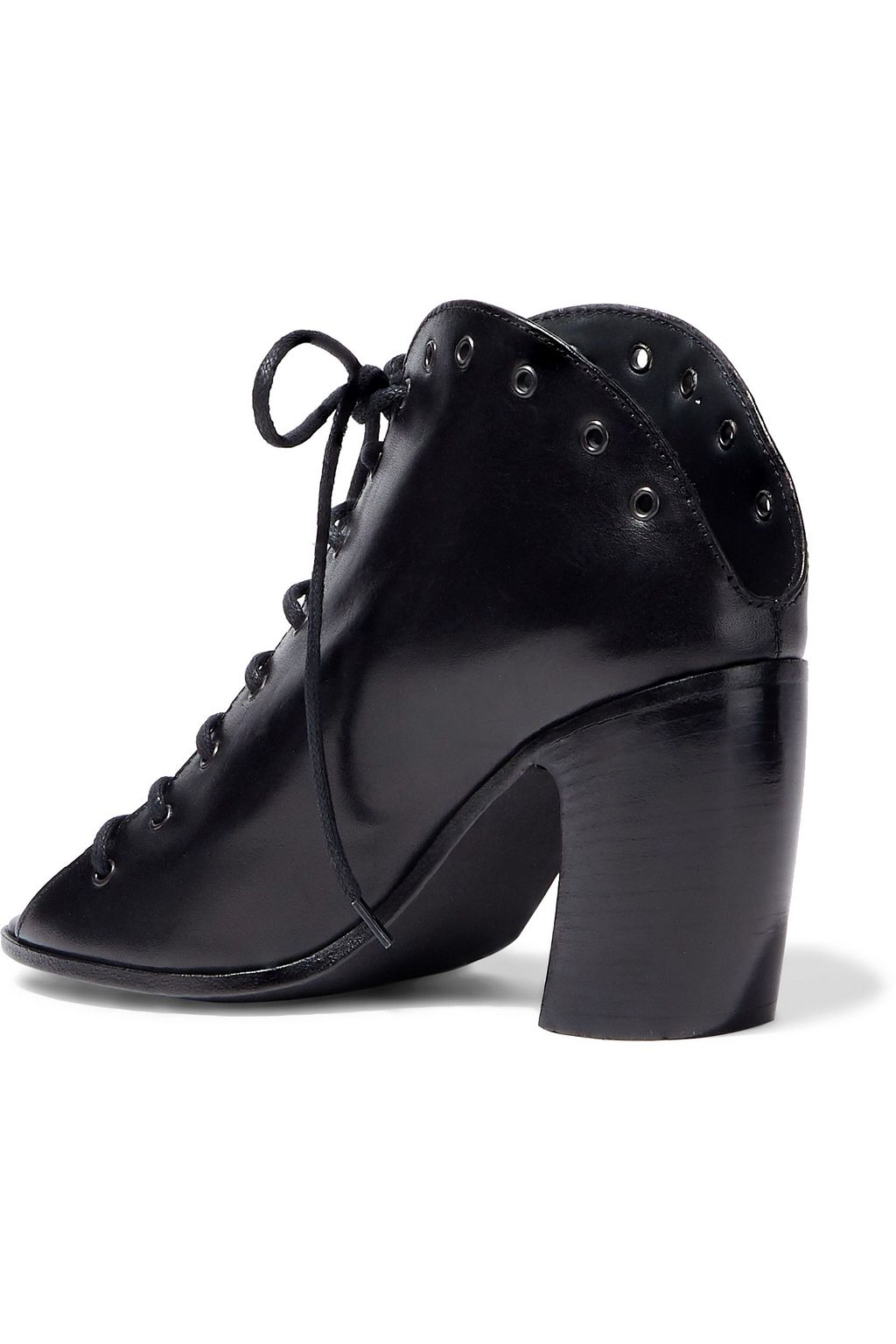 ANN DEMEULEMEESTER Lace-up leather sandals