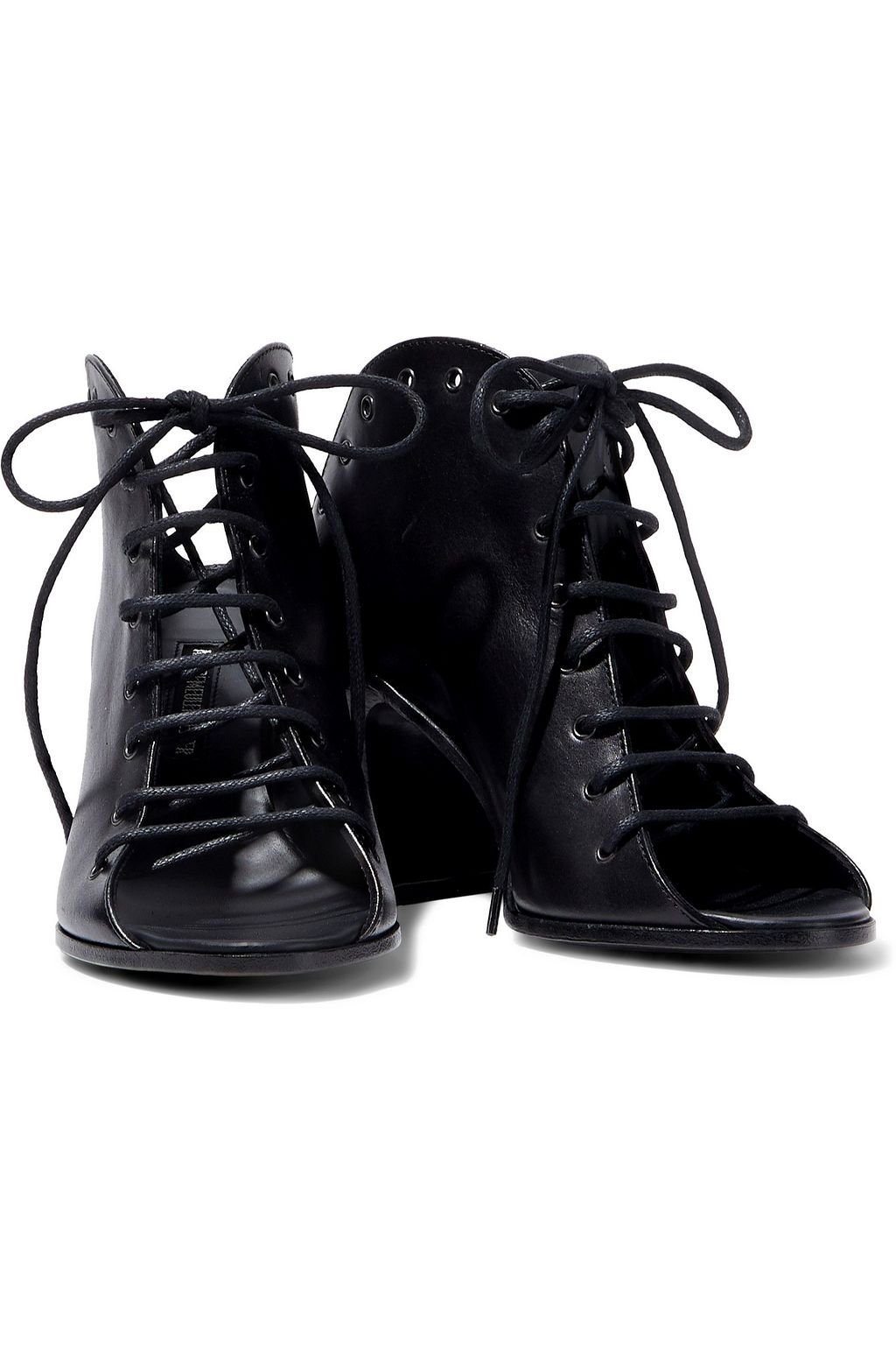 ANN DEMEULEMEESTER Lace-up leather sandals