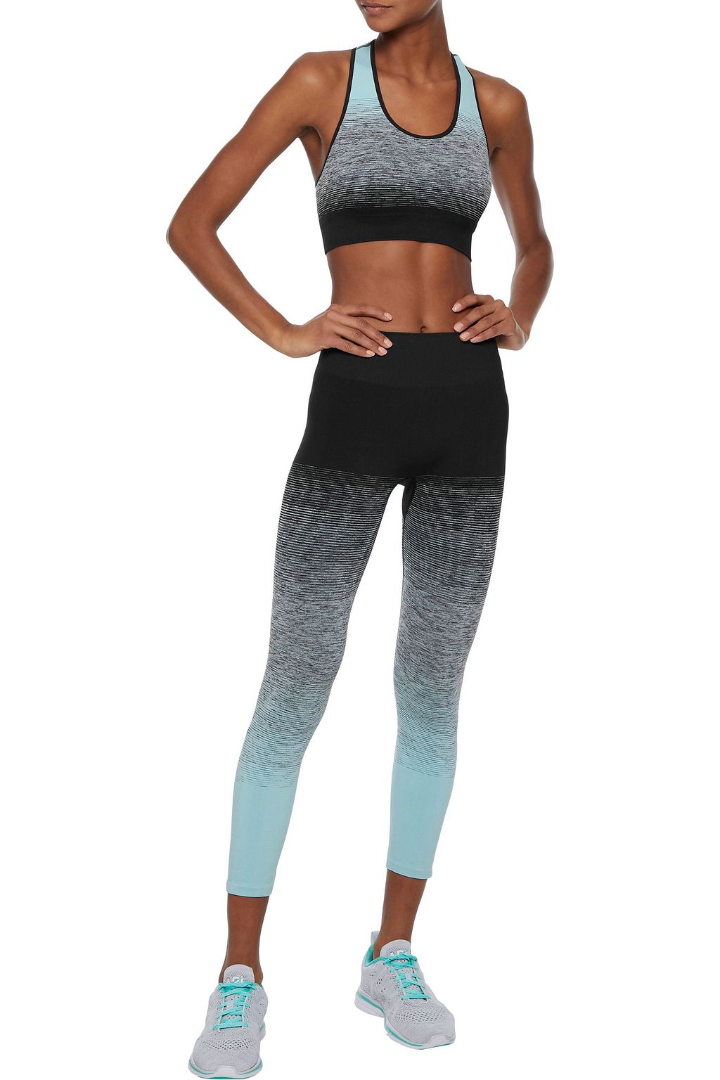 PEPPER & MAYNE Dégradé stretch sports bra
