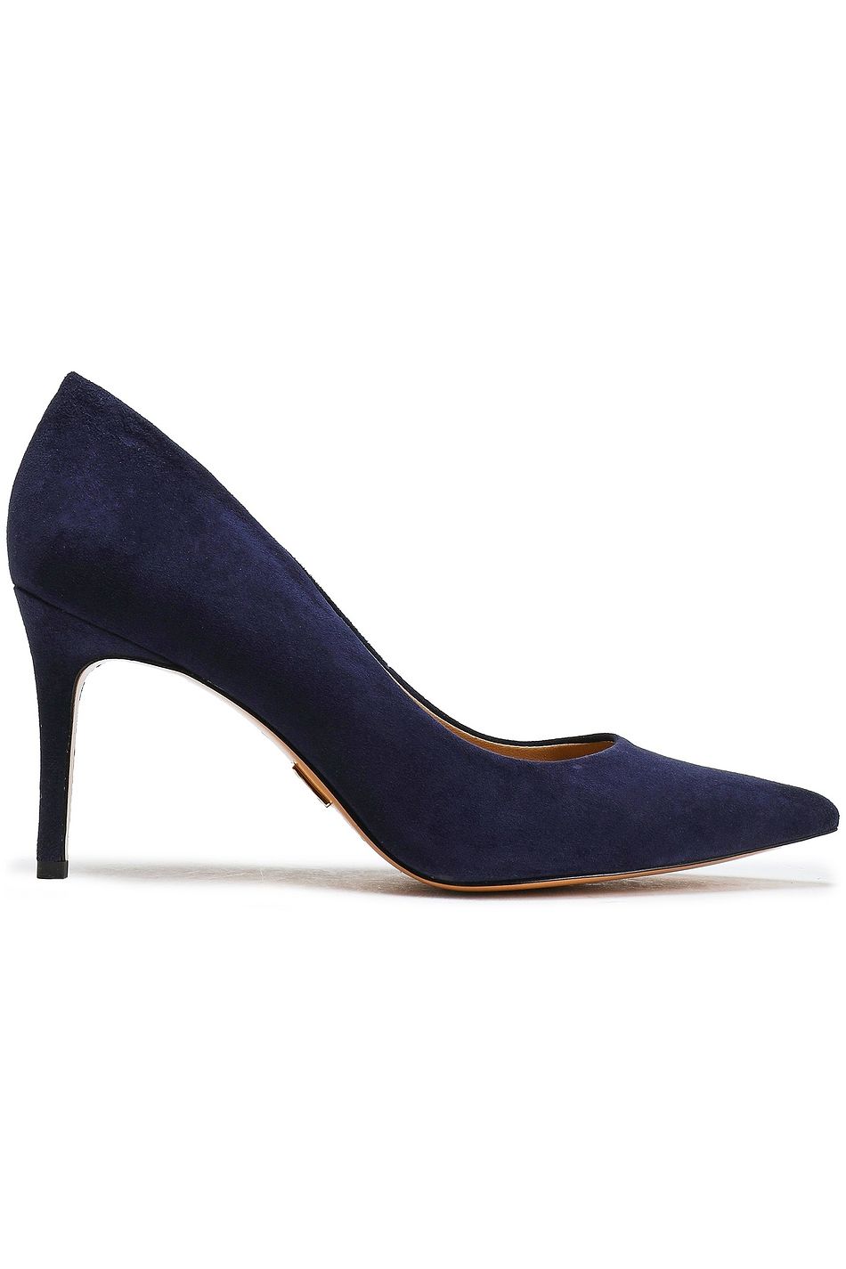 michael kors blue suede heels