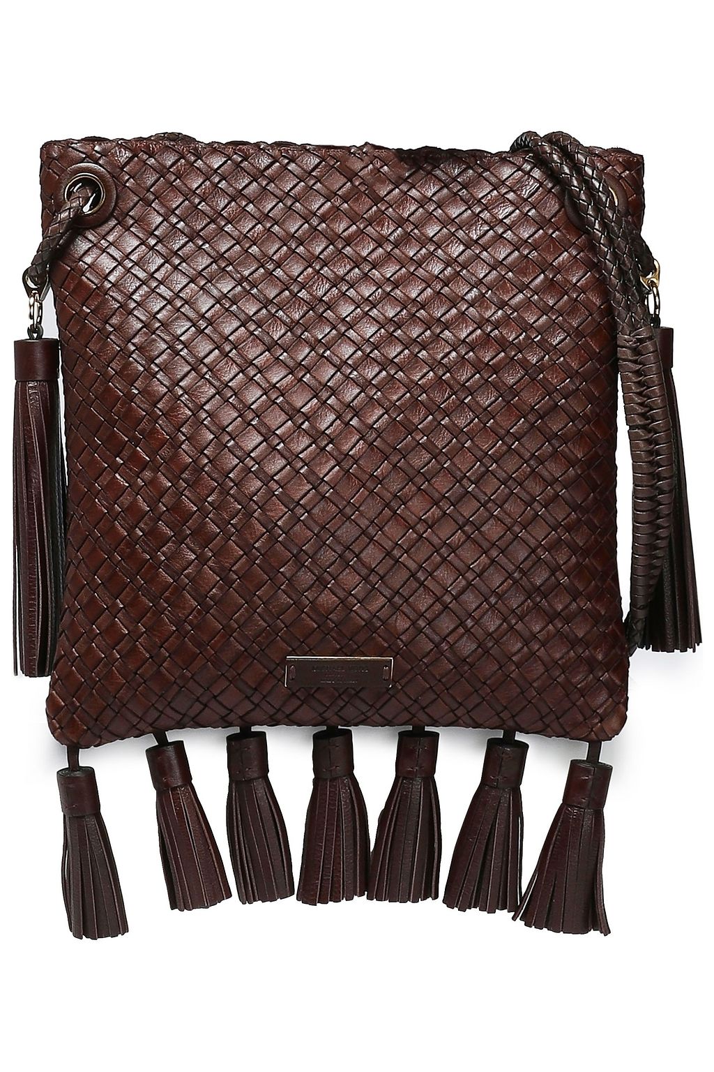 michael kors woven bag