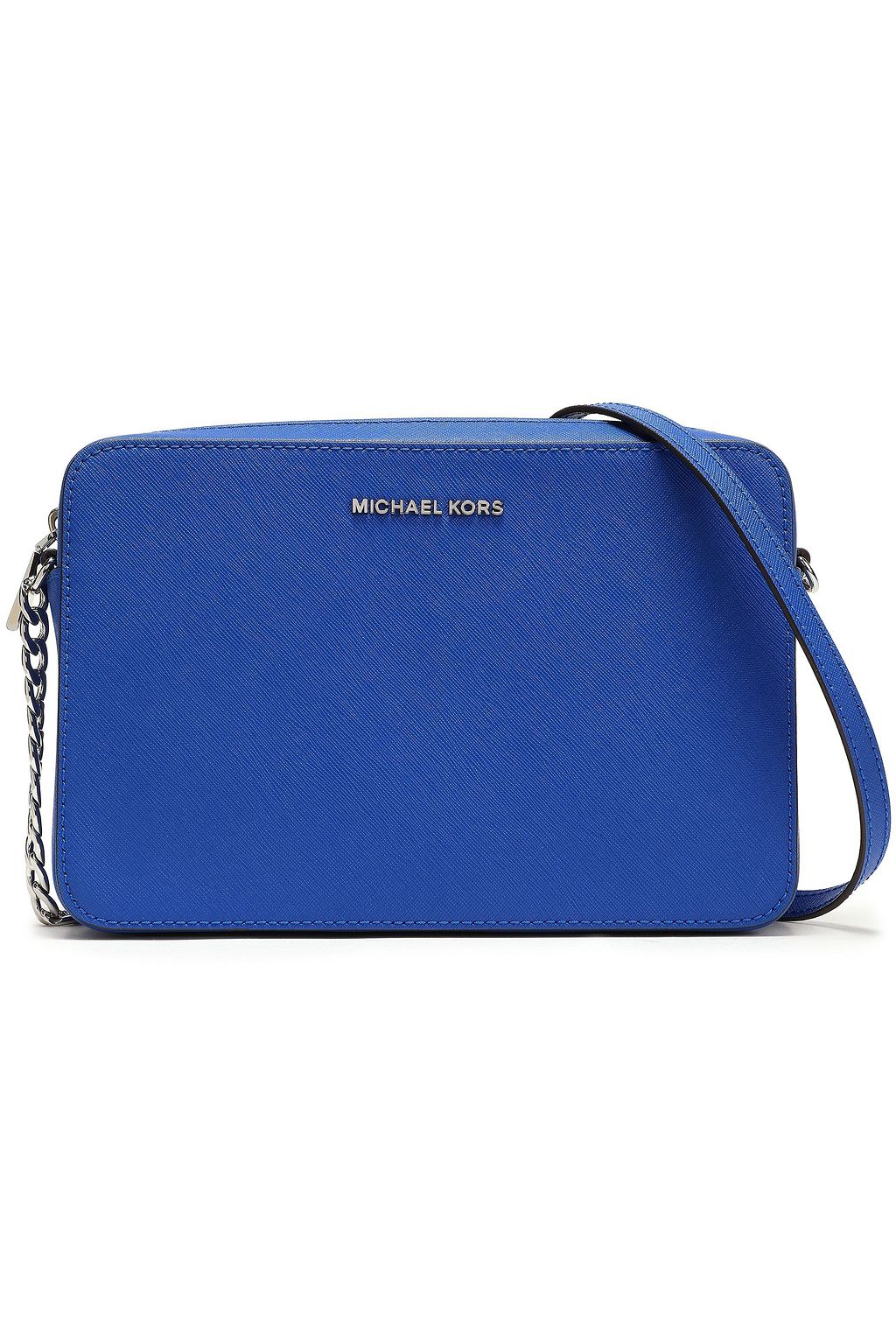 bright blue michael kors bag