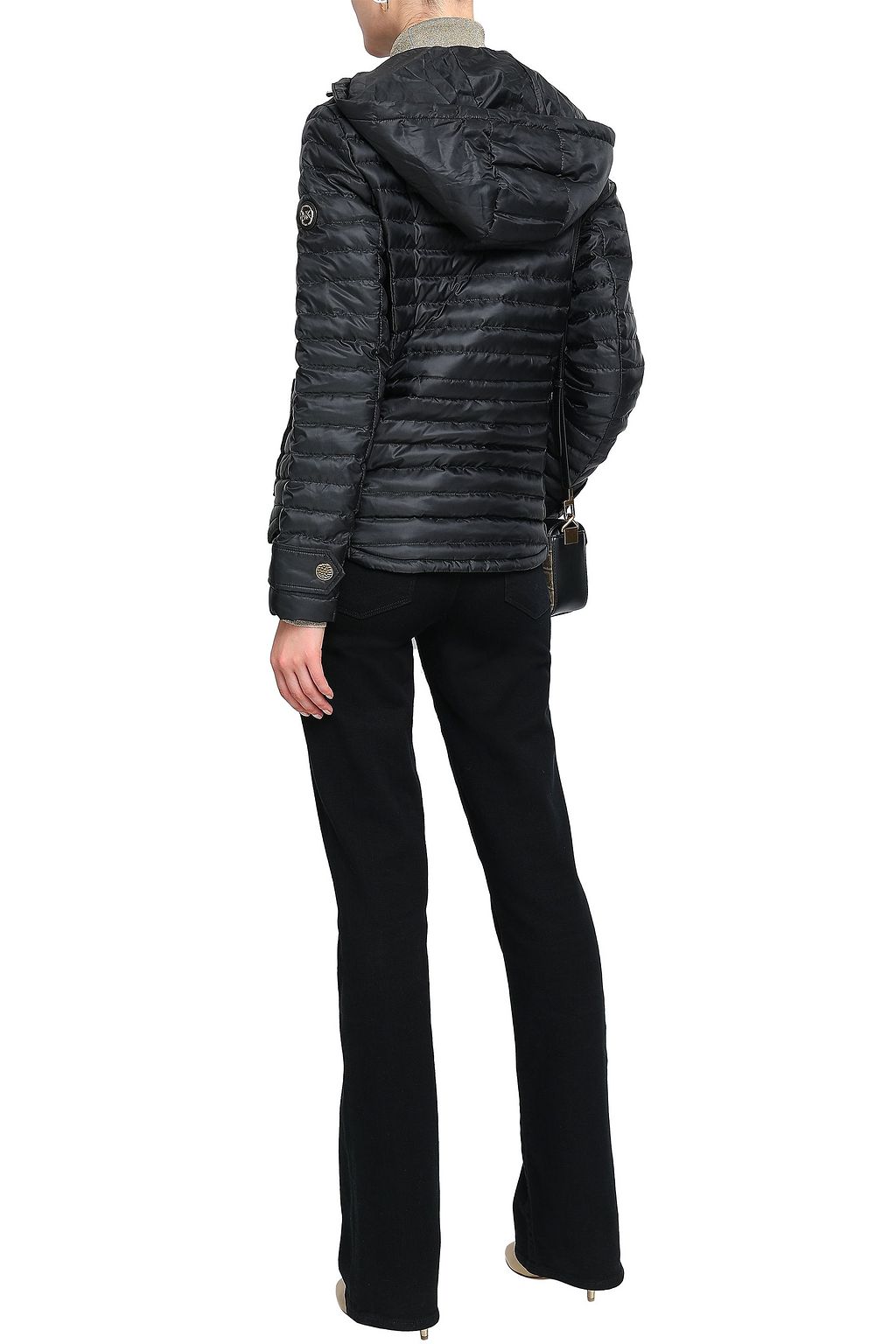 MICHAEL MICHAEL KORS Quilted shell hooded jacket