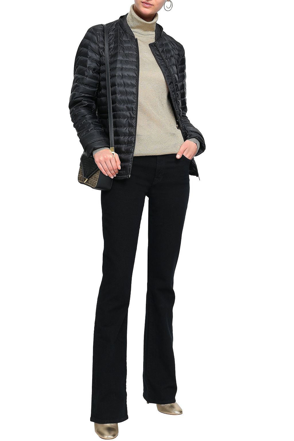 MICHAEL MICHAEL KORS Quilted shell hooded jacket