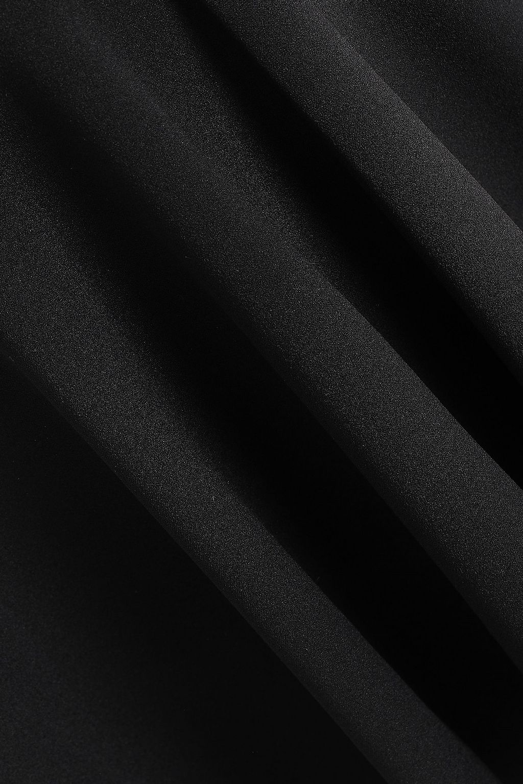 HALSTON アシンメトリー ストレッチポンテ ワンピース