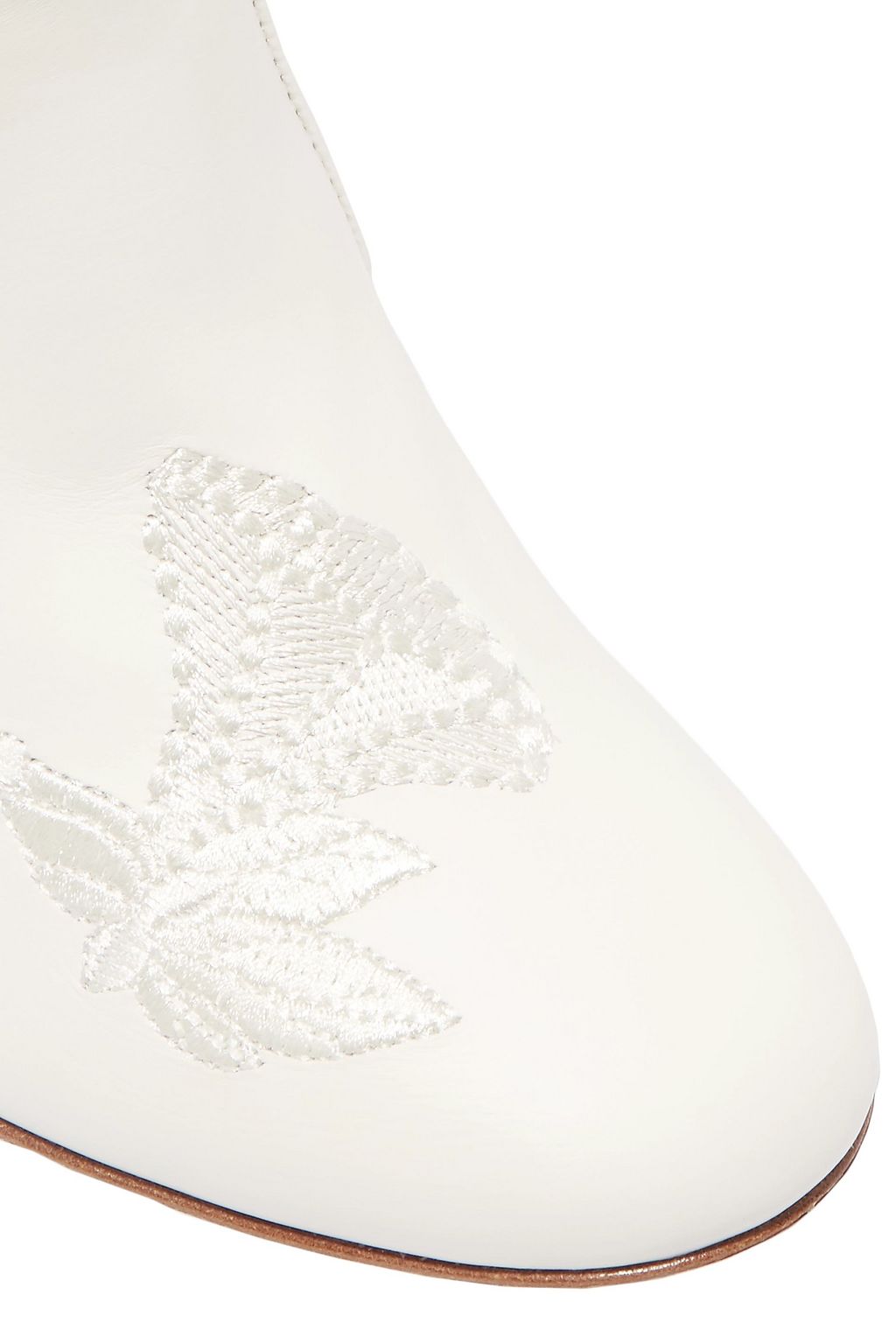 LAURENCE DACADE Pete embroidered leather ankle boots