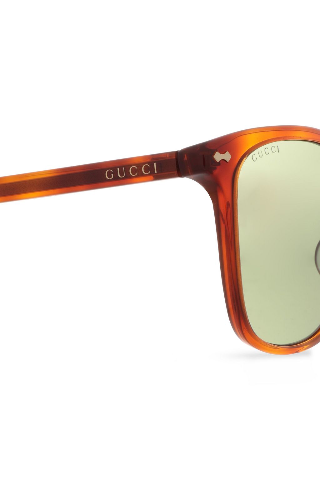 GUCCI D-frame tortoiseshell acetate sunglasses