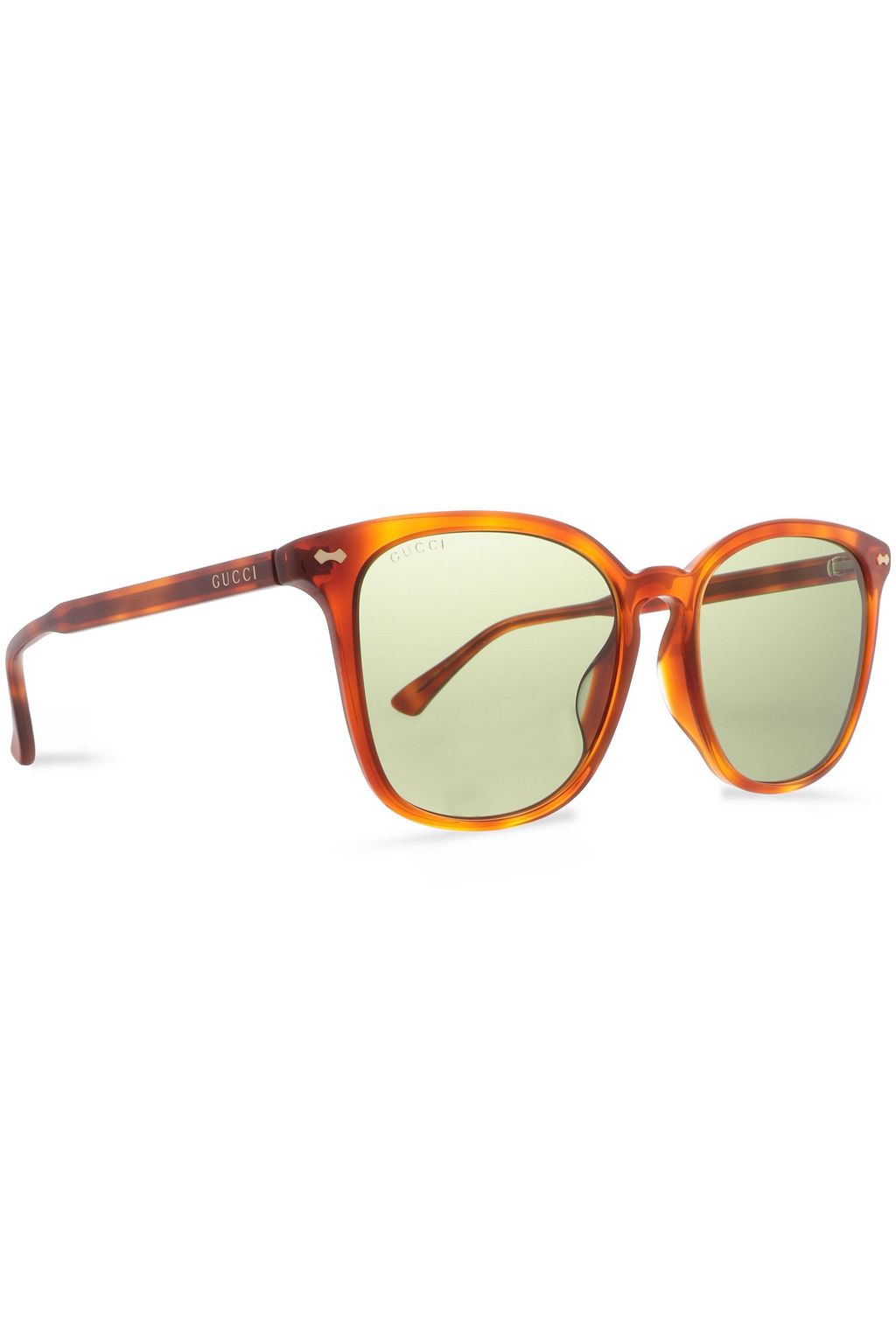 GUCCI D-frame tortoiseshell acetate sunglasses