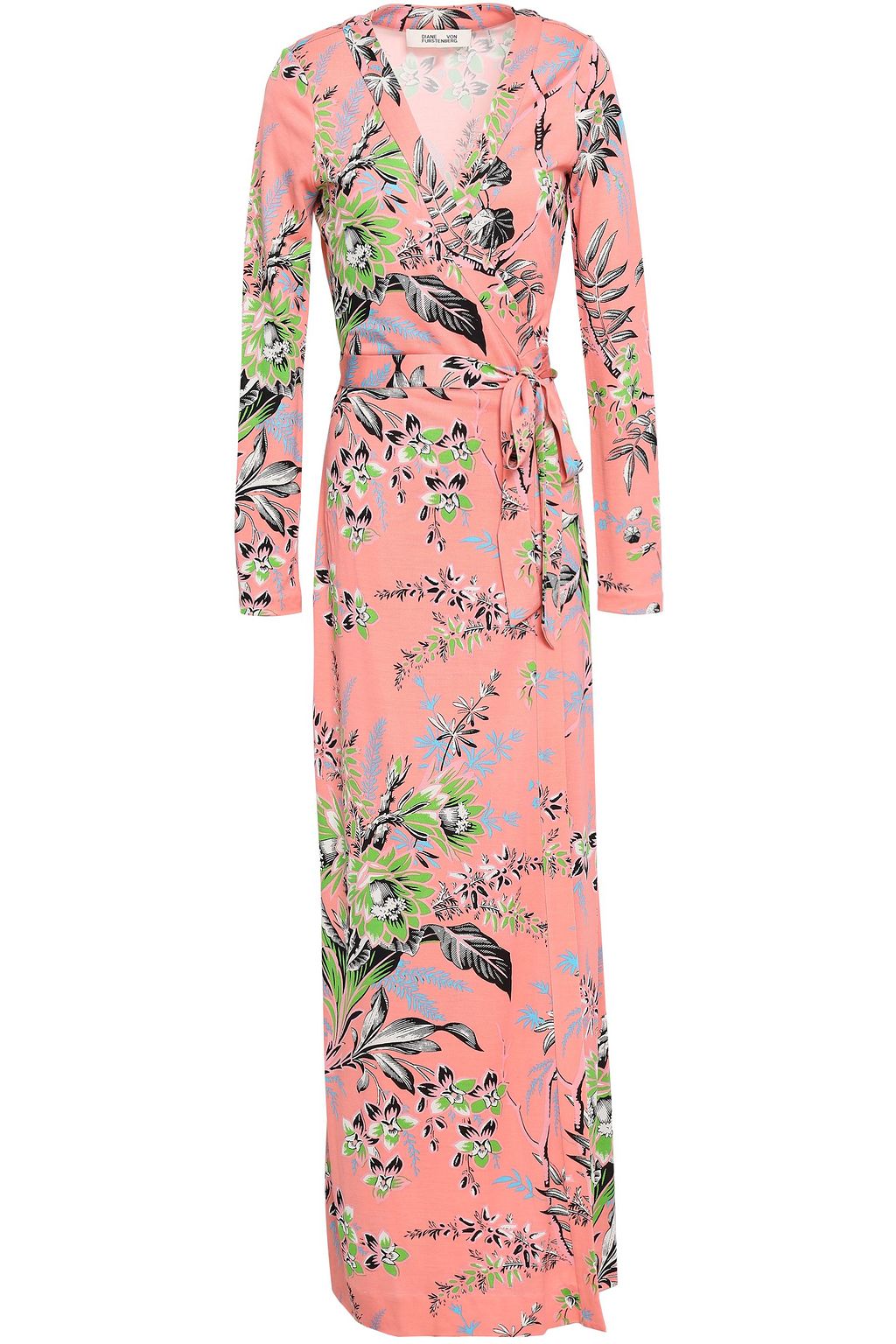 dvf floral maxi dress