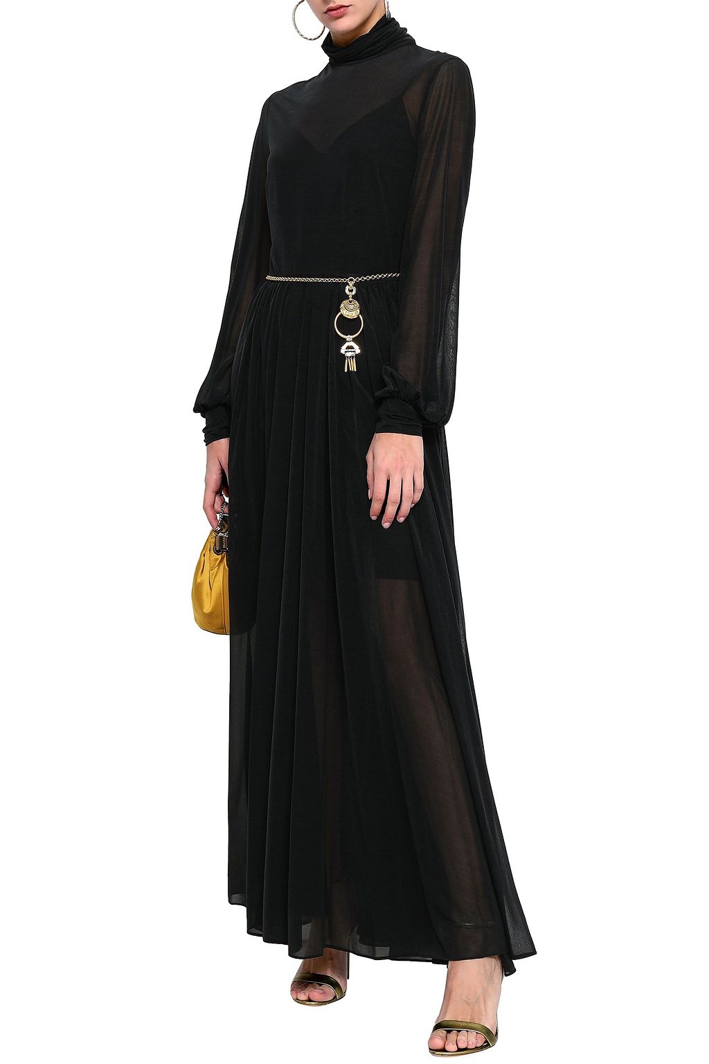 DIANE VON FURSTENBERG Stretch-jersey turtleneck maxi dress