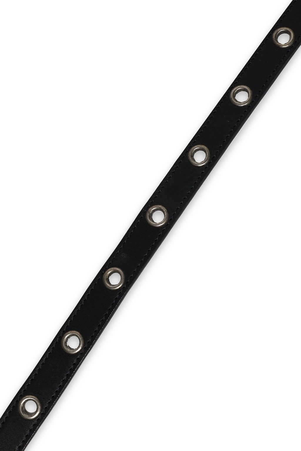 ANN DEMEULEMEESTER Eyelet-embellished leather belt