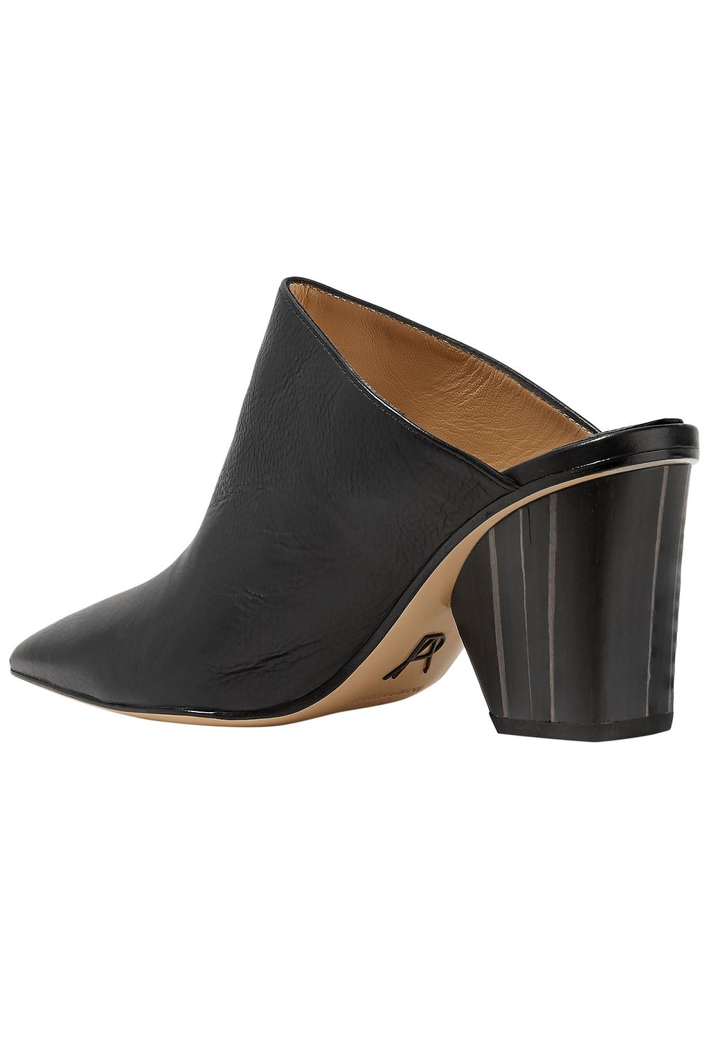 PAUL ANDREW Ester leather mules