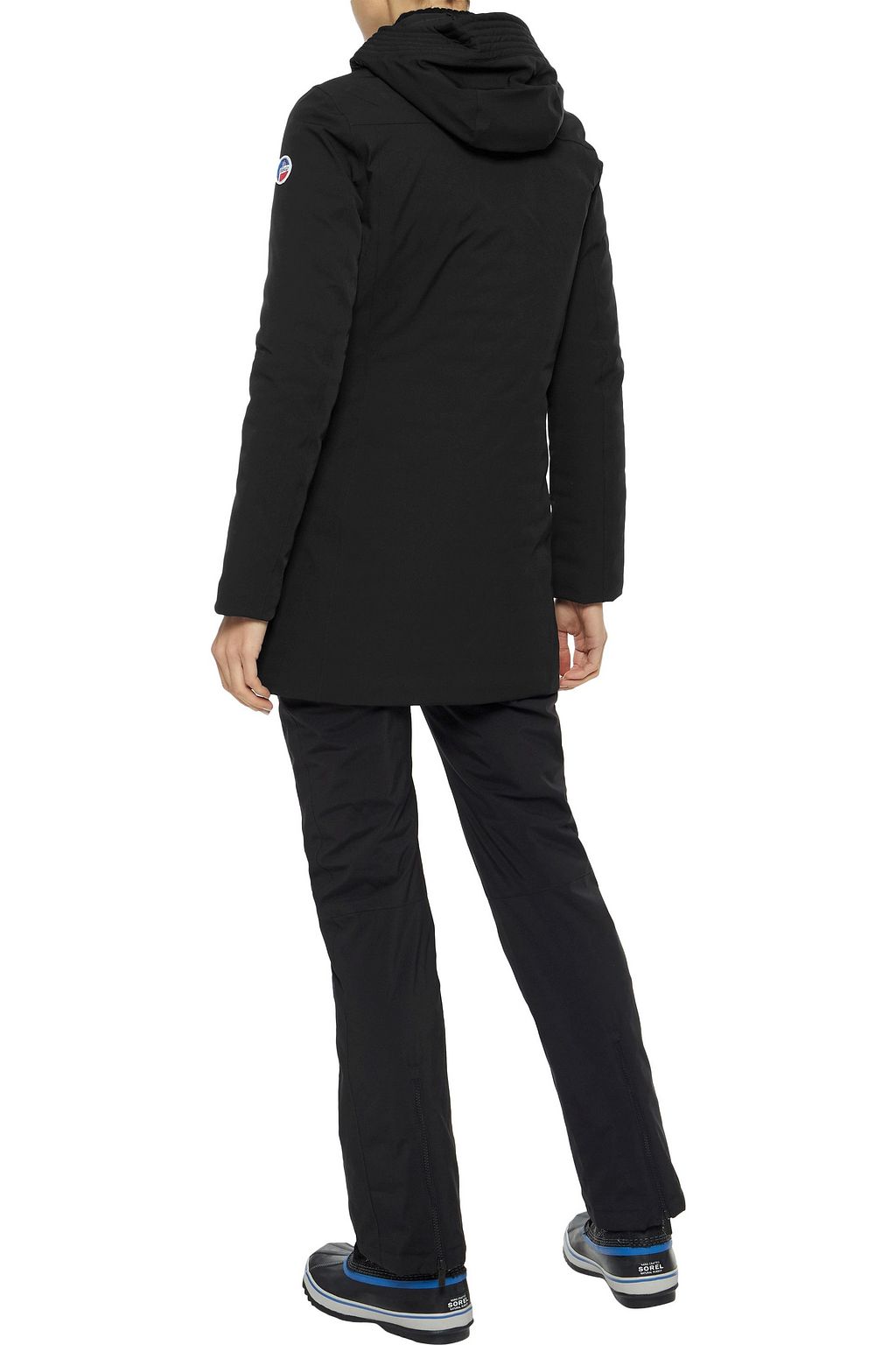 FUSALP Argentiere shell down hooded jacket