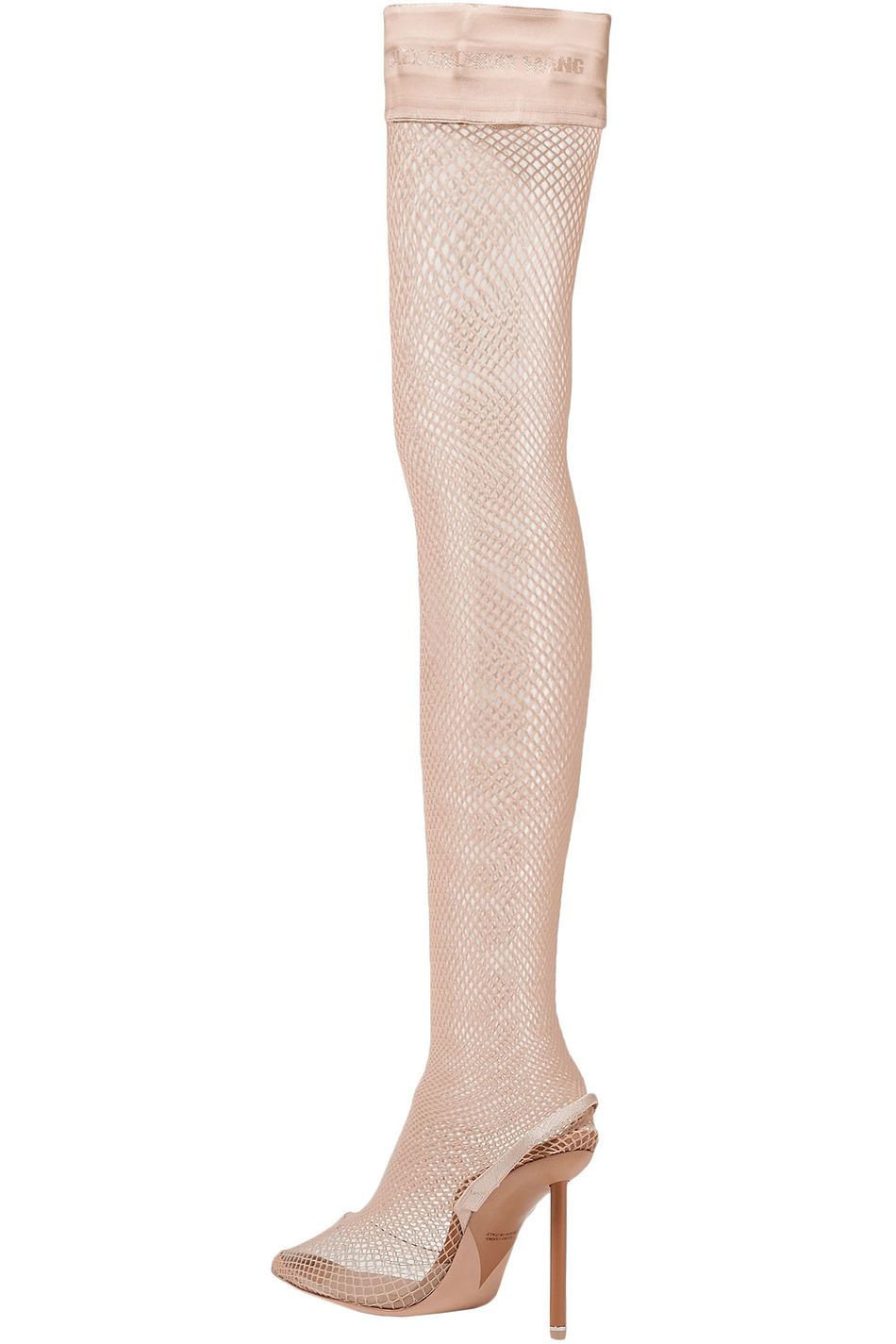 alexander wang fishnet heels