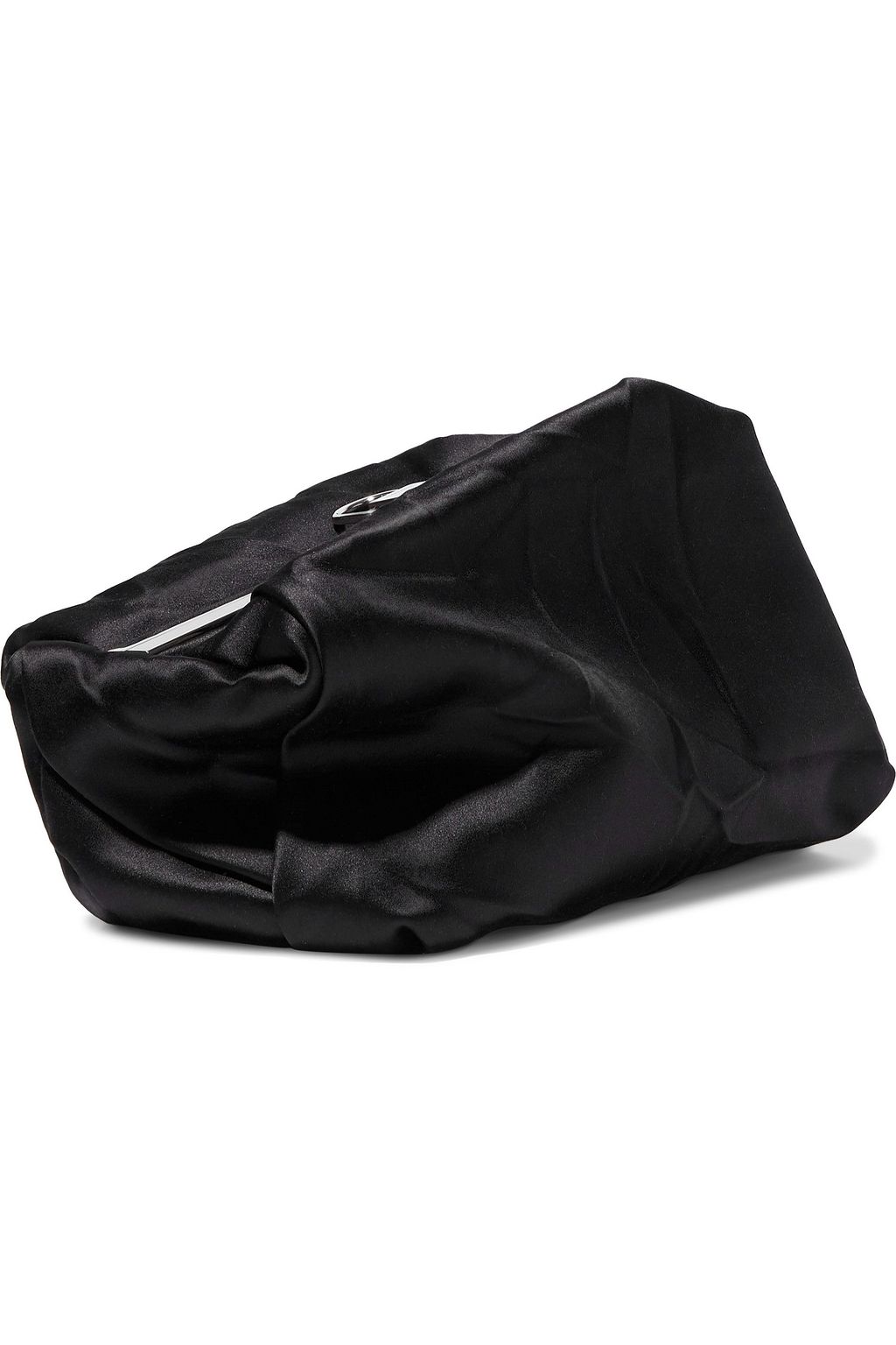PROENZA SCHOULER Asymmetric gathered satin clutch