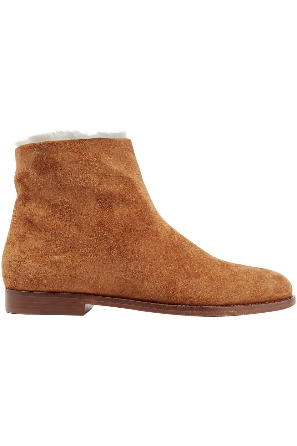 shearling chelsea boot