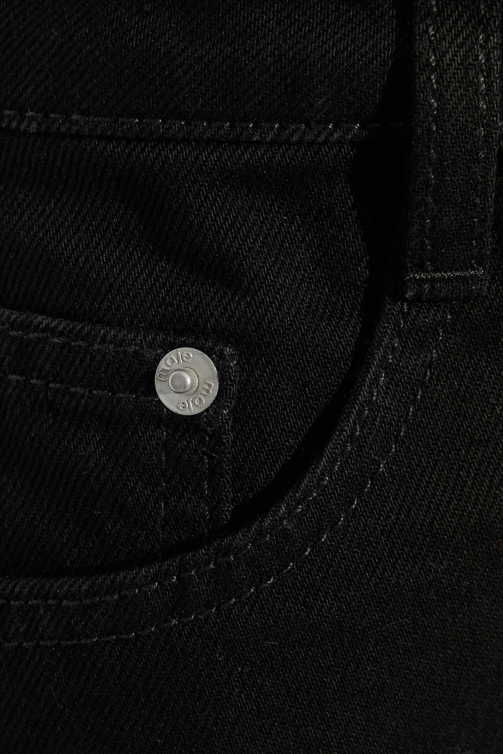 MAJE Denim mini skirt