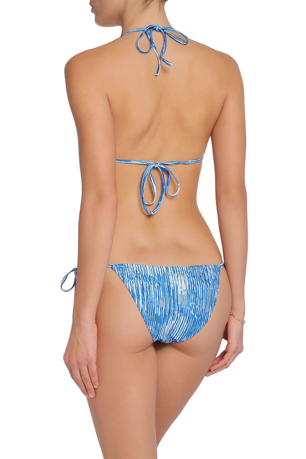 MELISSA ODABASH Miami printed triangle bikini