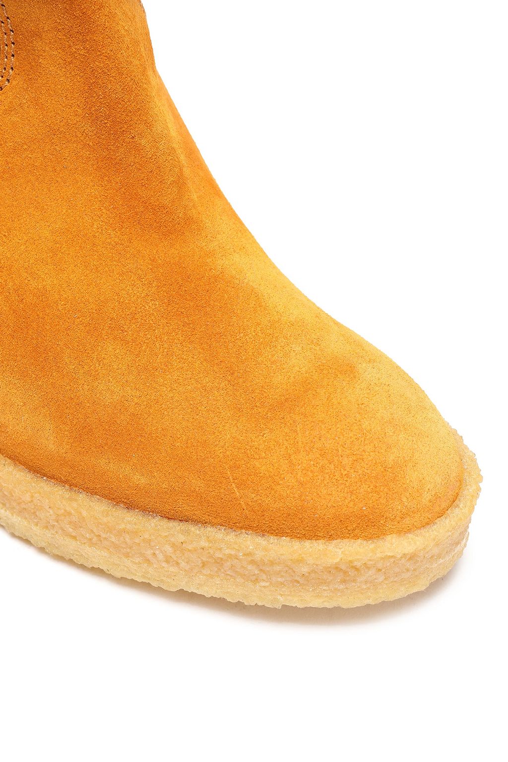 TOD'S Shearling wedge ankle boots
