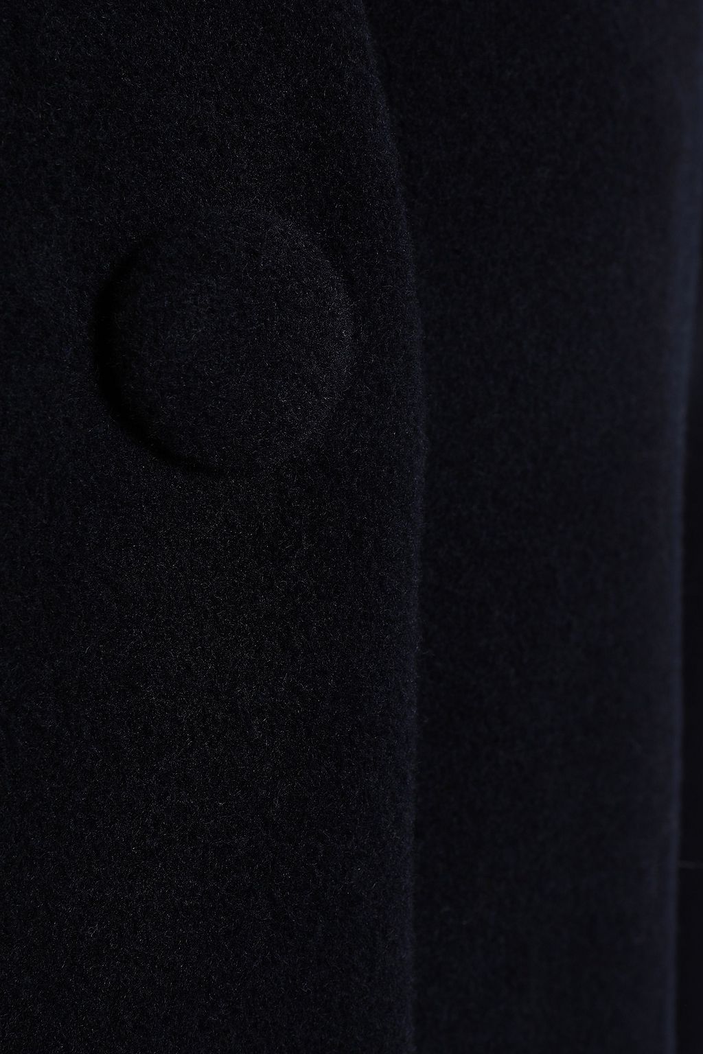 CLAUDIE PIERLOT Guillaume fringe-trimmed wool-blend coat
