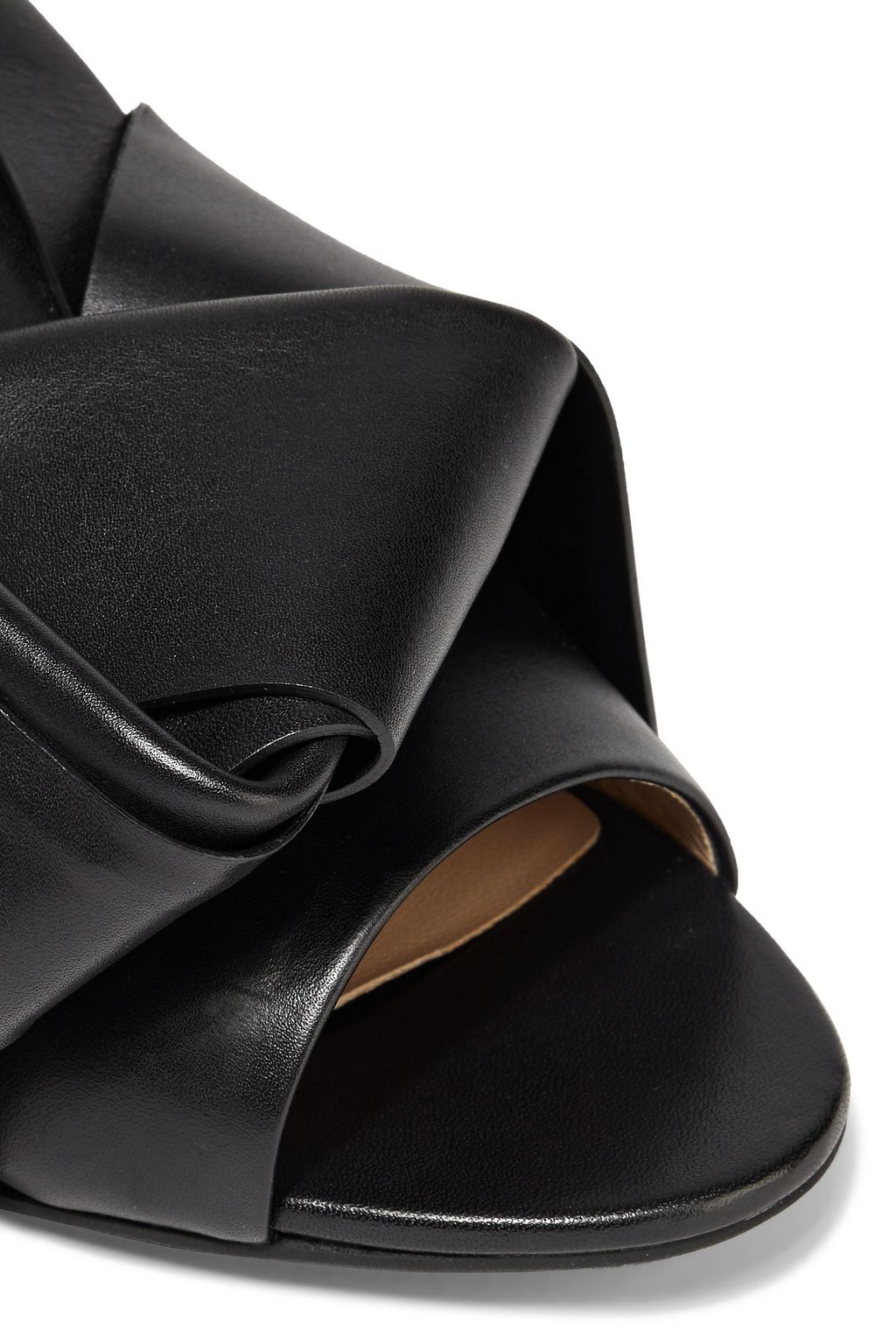 mel leather slide