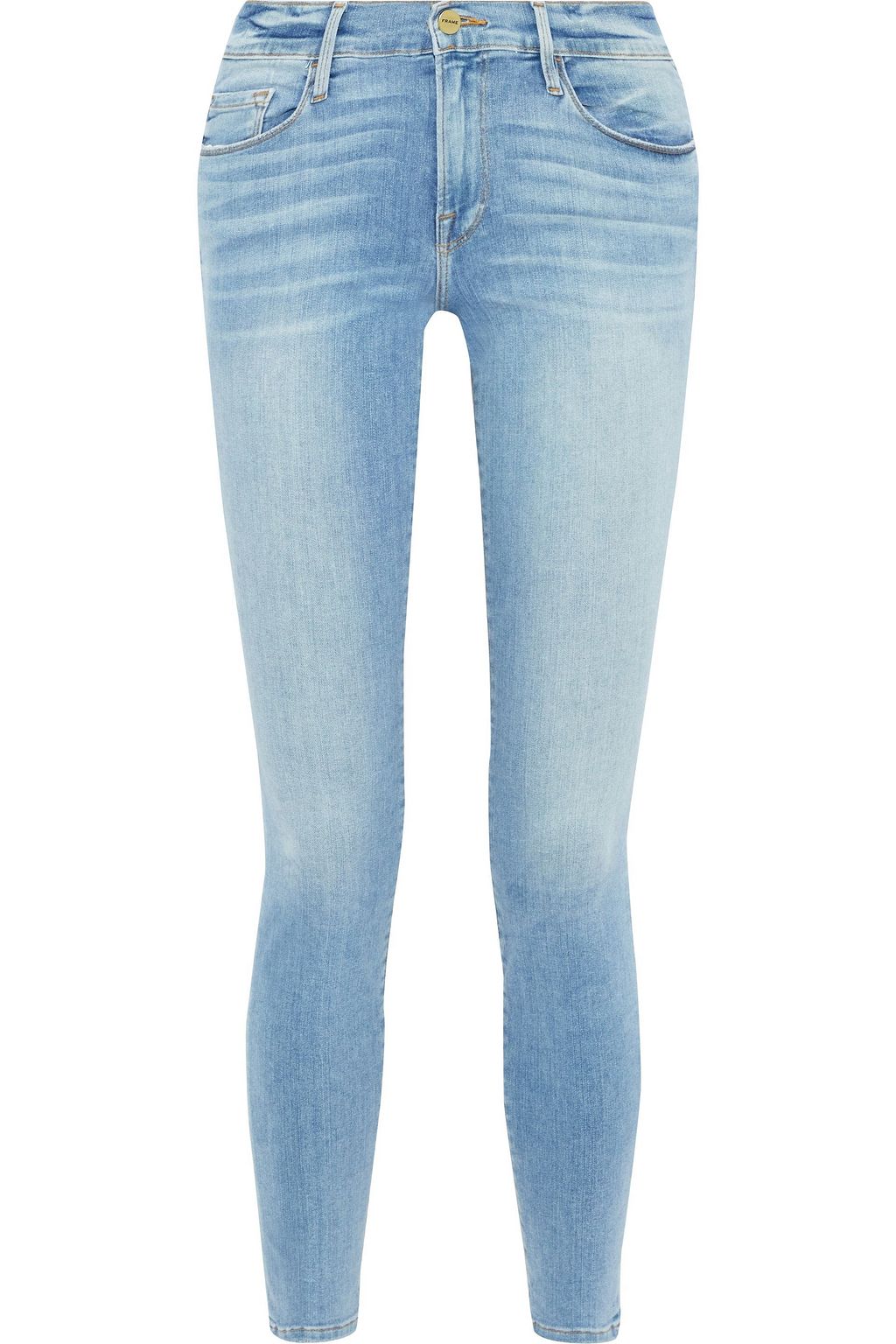 frame low rise jeans