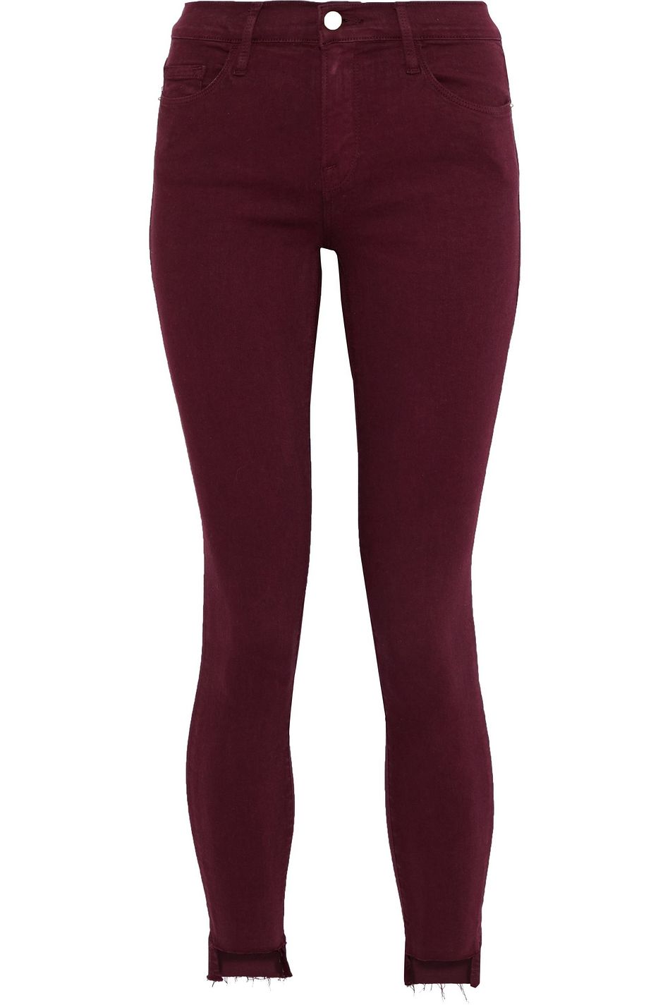 maroon skinny jeans womens