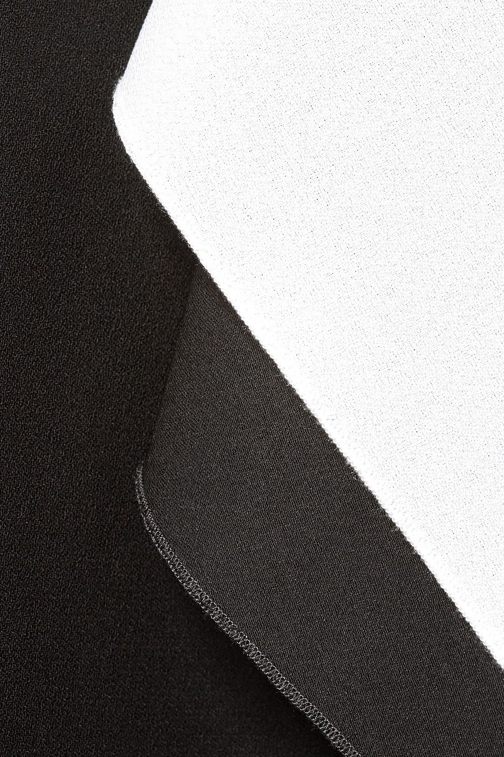 CAROLINA HERRERA Draped crepe midi dress