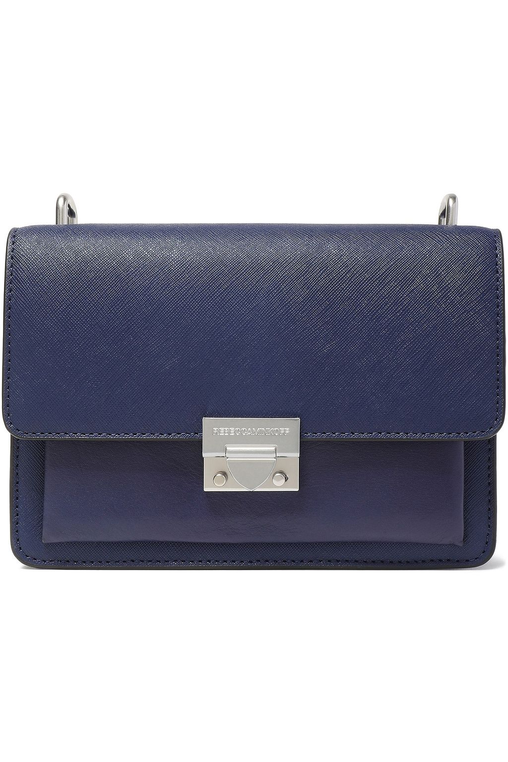 REBECCA MINKOFF Textured-leather shoulder bag