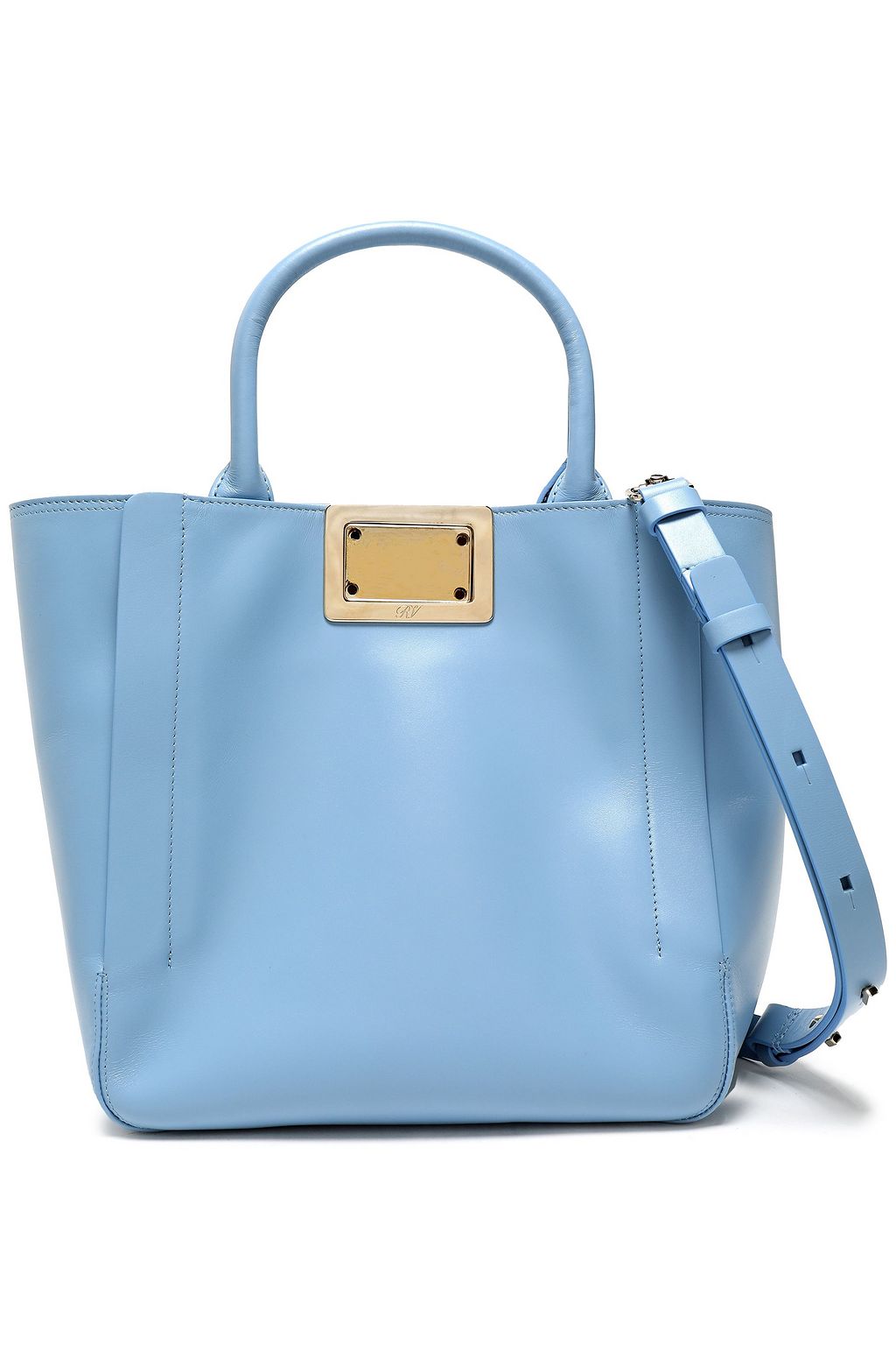 blue leather bags sale