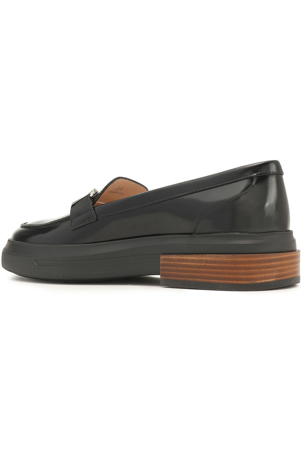 TOD'S Embellished leather loafers