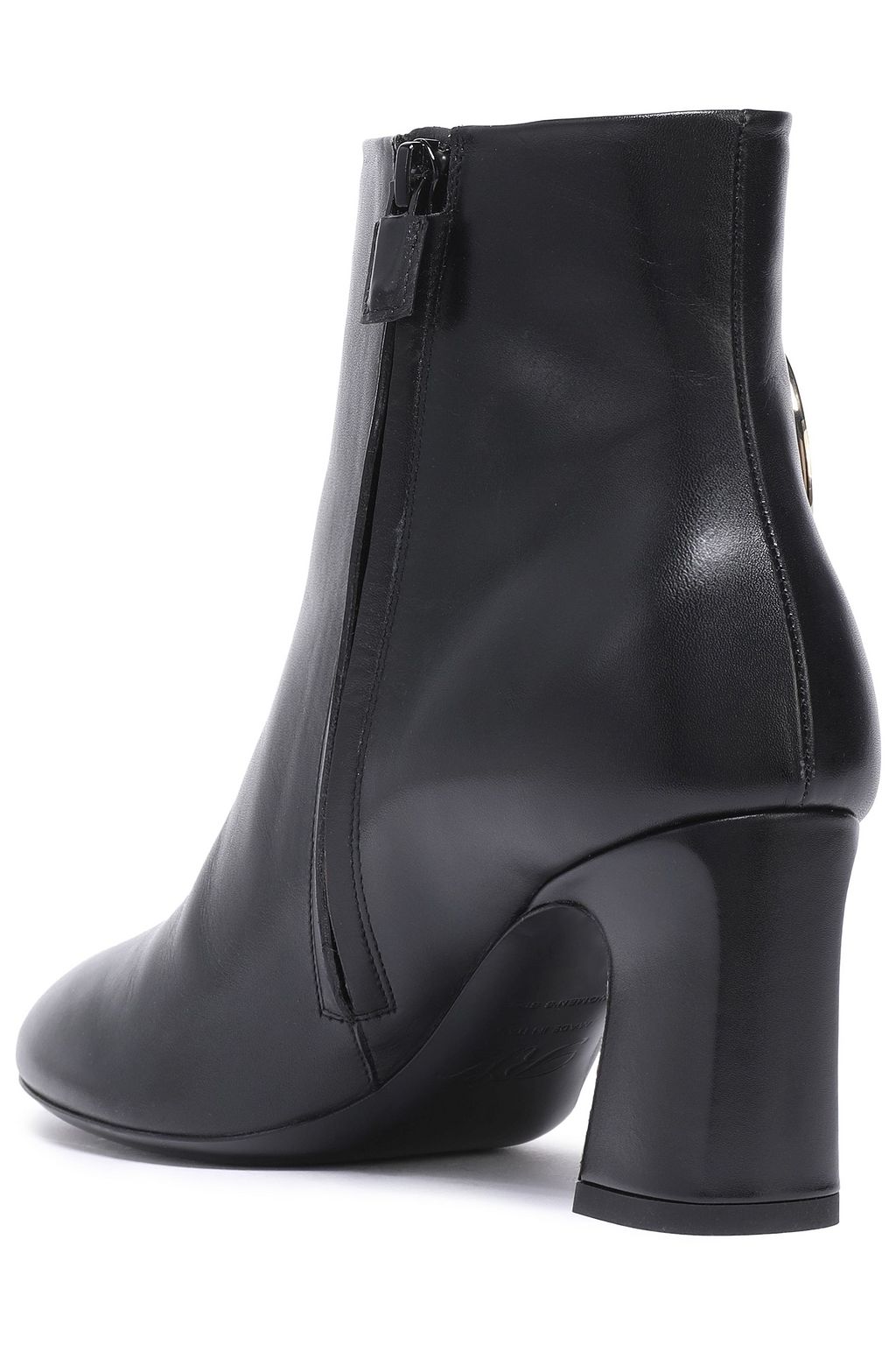 ROGER VIVIER Embellished leather ankle boots