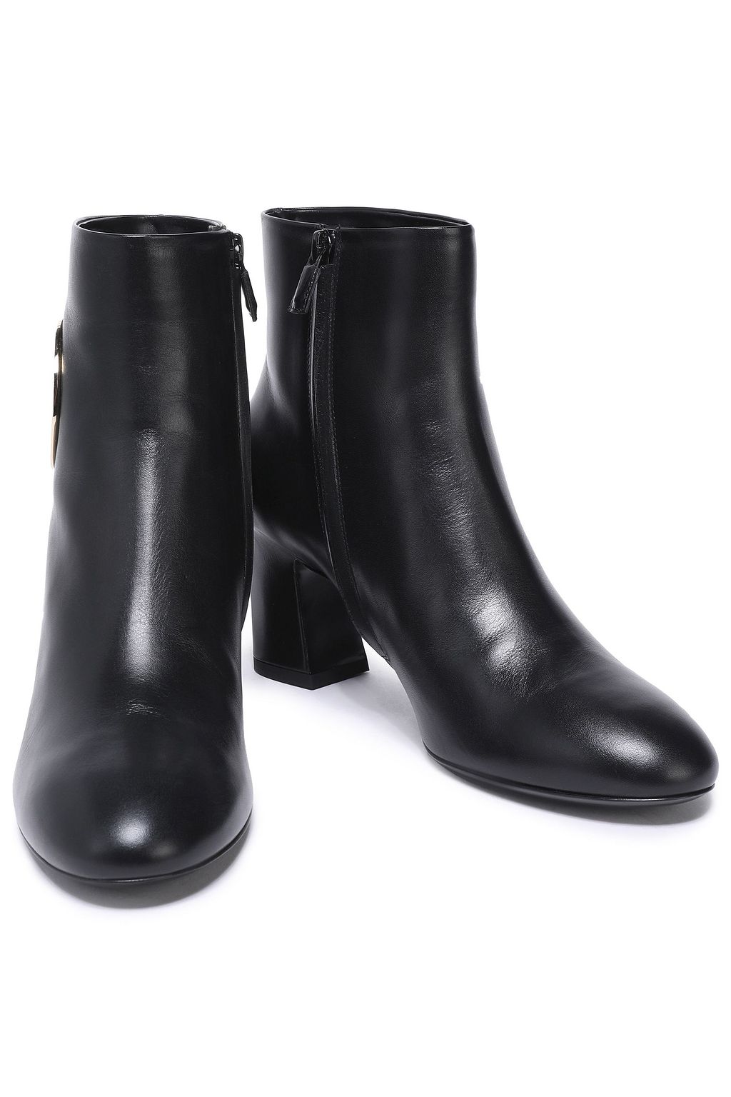 ROGER VIVIER Embellished leather ankle boots