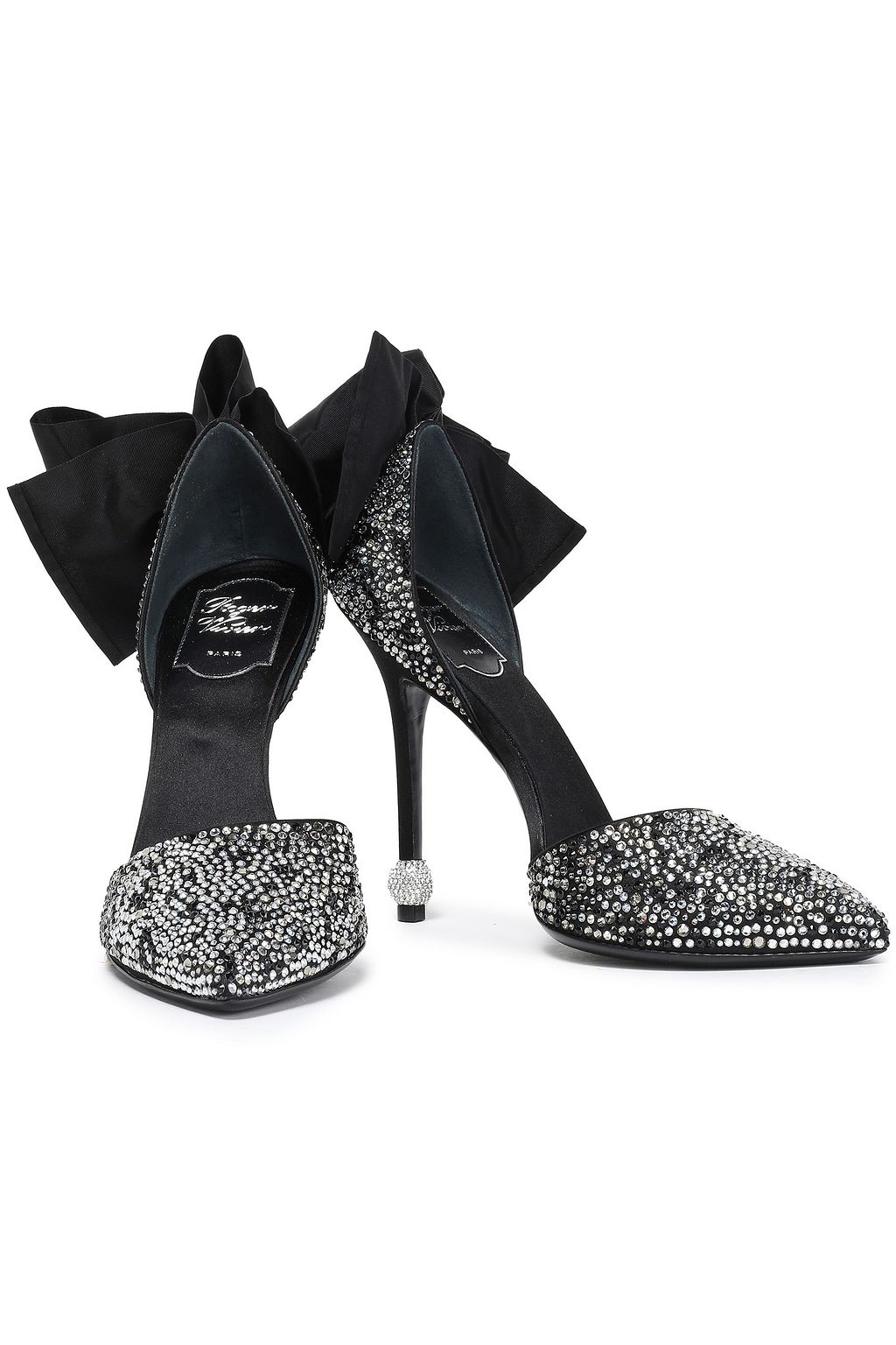 ROGER VIVIER Embellished leather pumps