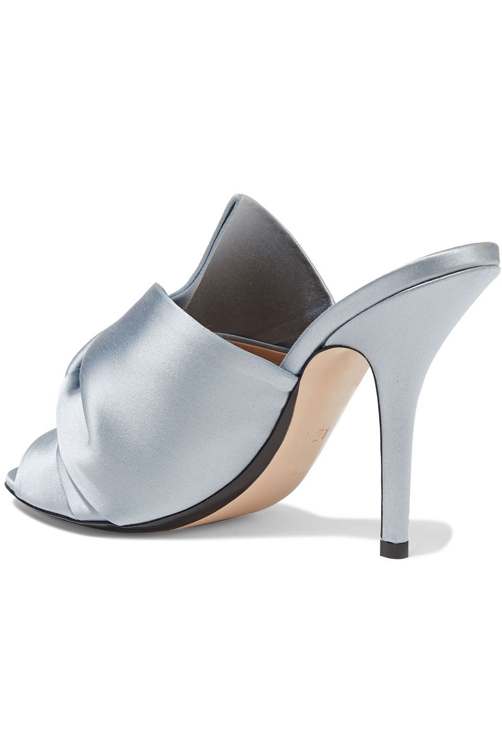 N°21 Knotted satin mules