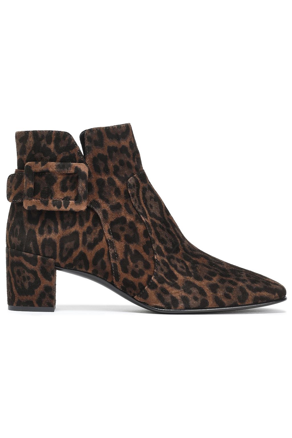 blue leopard print boots