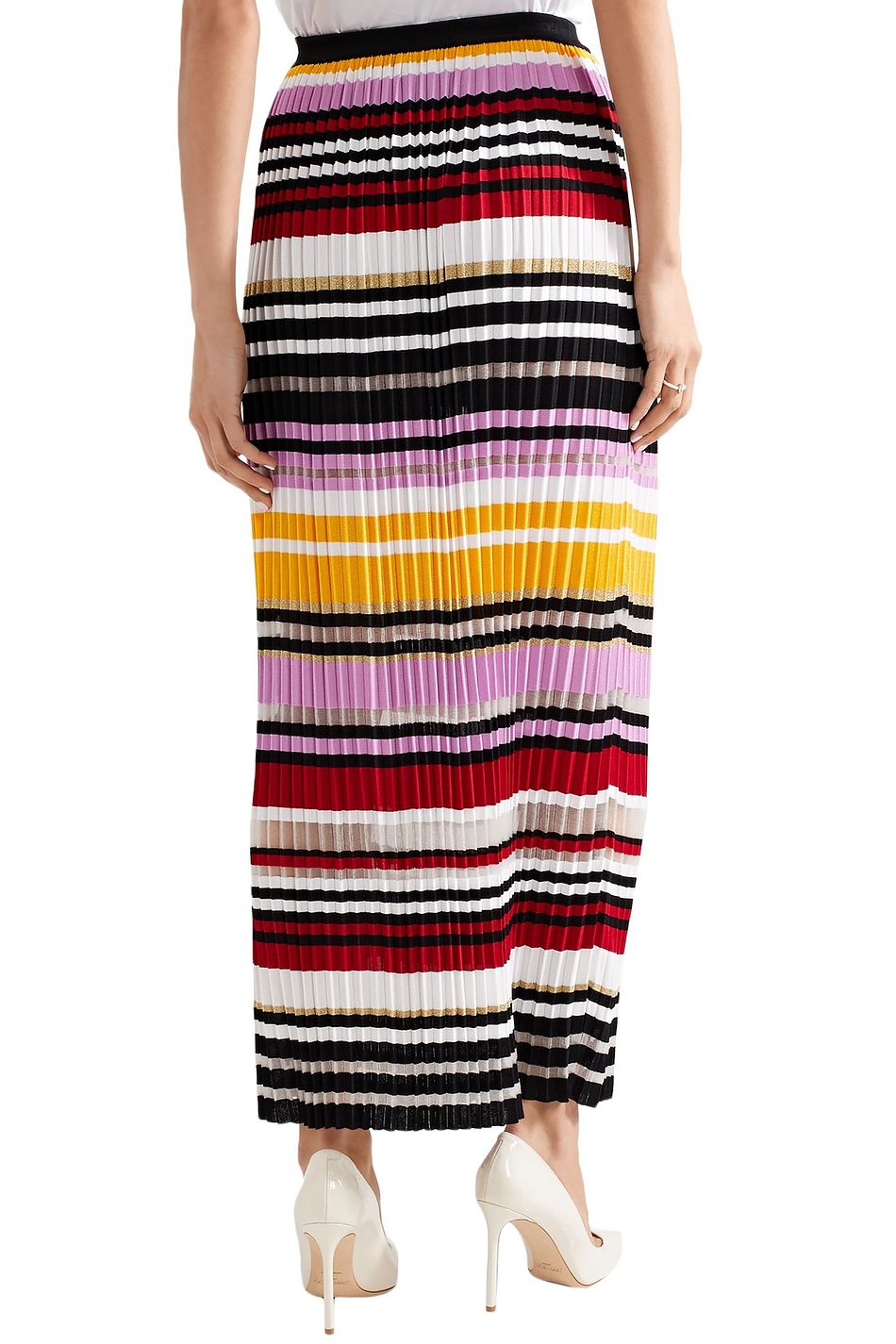netted maxi skirt