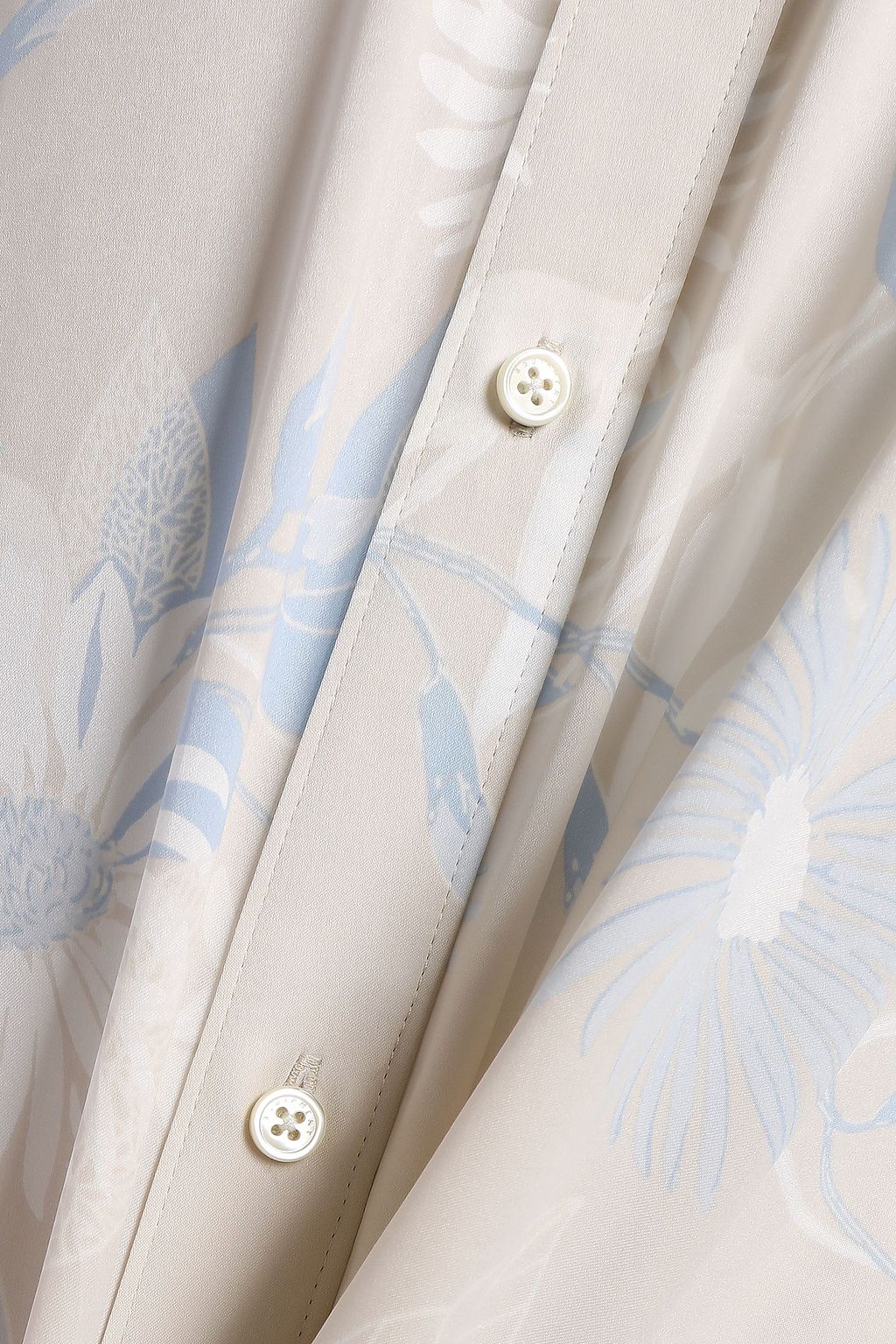 EQUIPMENT Leema floral-print washed silk-blend shirt
