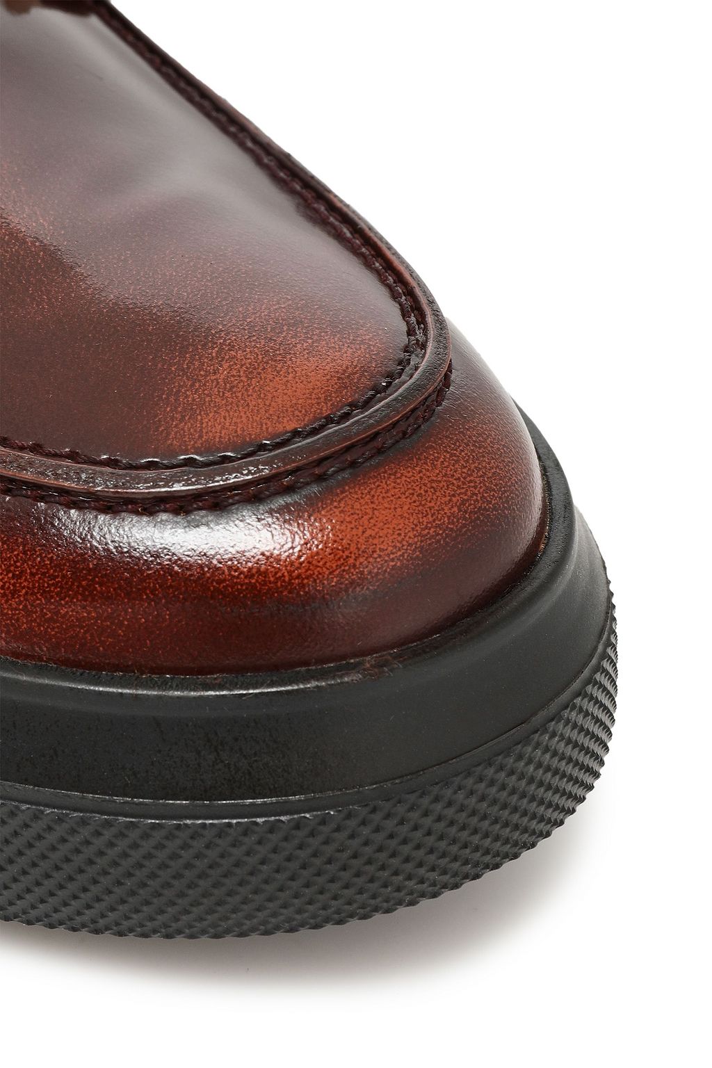TOD'S Embellished leather loafers