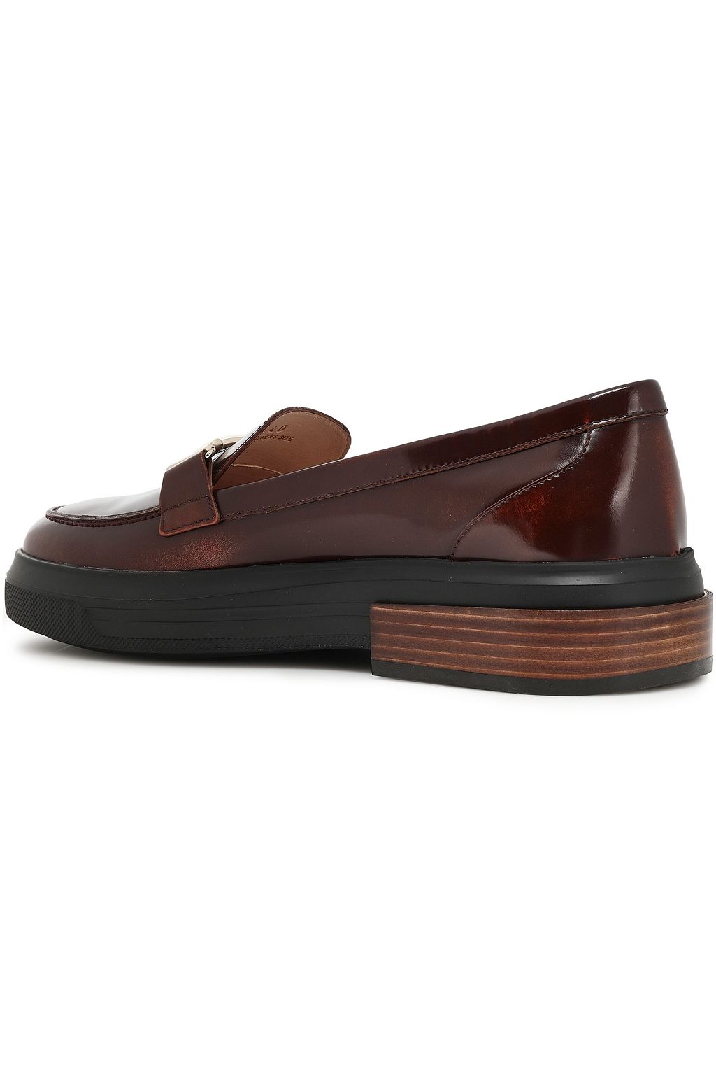 TOD'S Embellished leather loafers