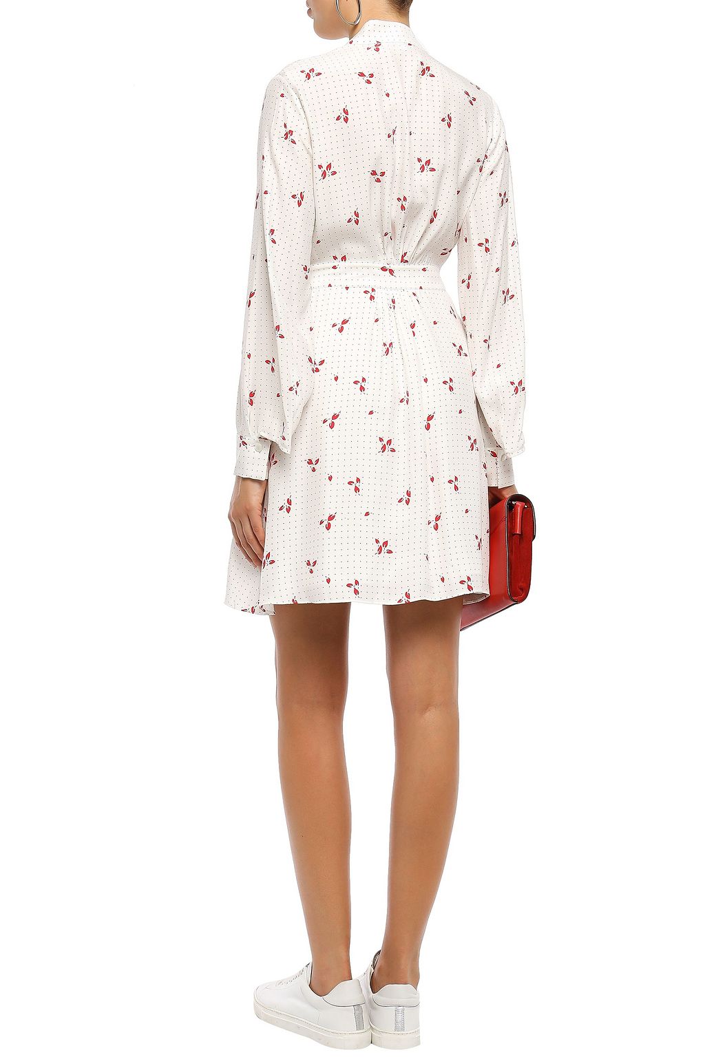 EQUIPMENT Allaire printed washedsilk mini wrap dress THE