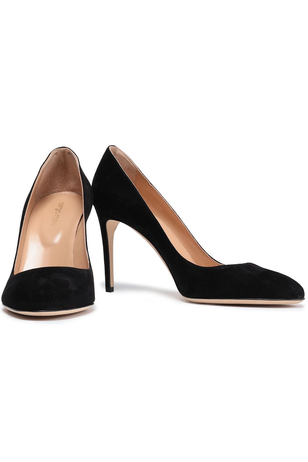 SERGIO ROSSI Madame 90 suede pumps
